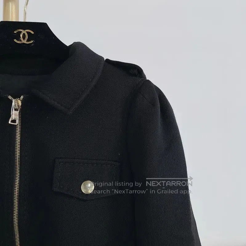 Moschino Moschino Women’s Black Wool Fall Jacket . Size M / US 6-8 / IT 42-44 - 4 Thumbnail
