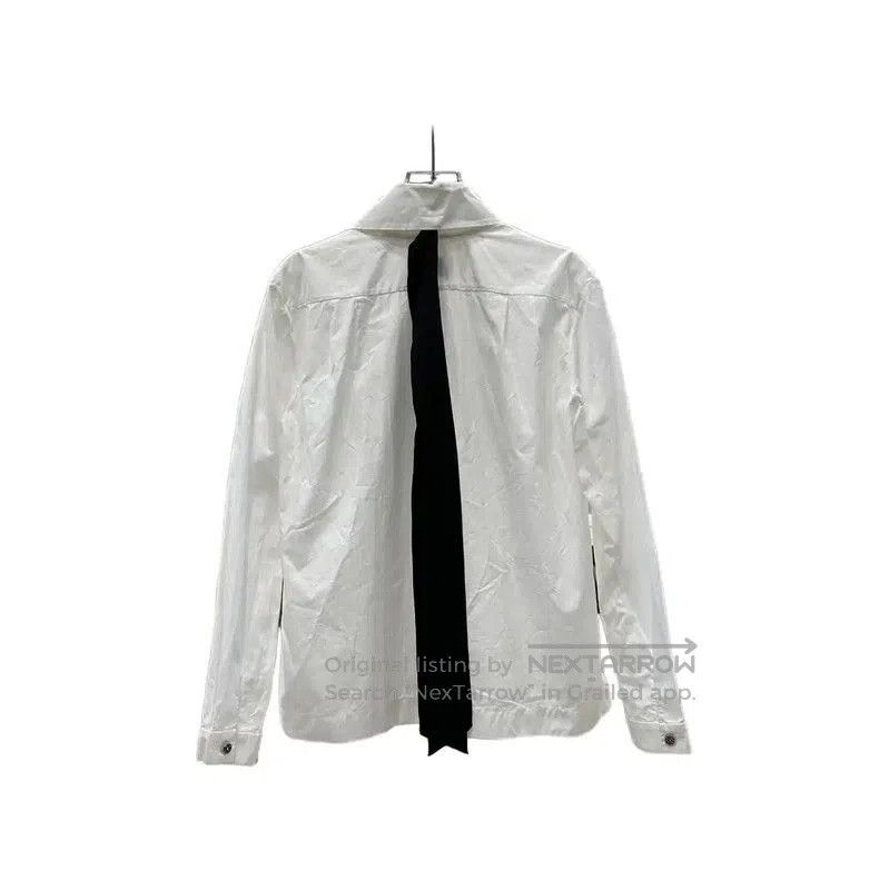 Chanel Chanel White Cotton Long Sleeve Shirt . Size S / US 4 / IT 40 - 2 Thumbnail
