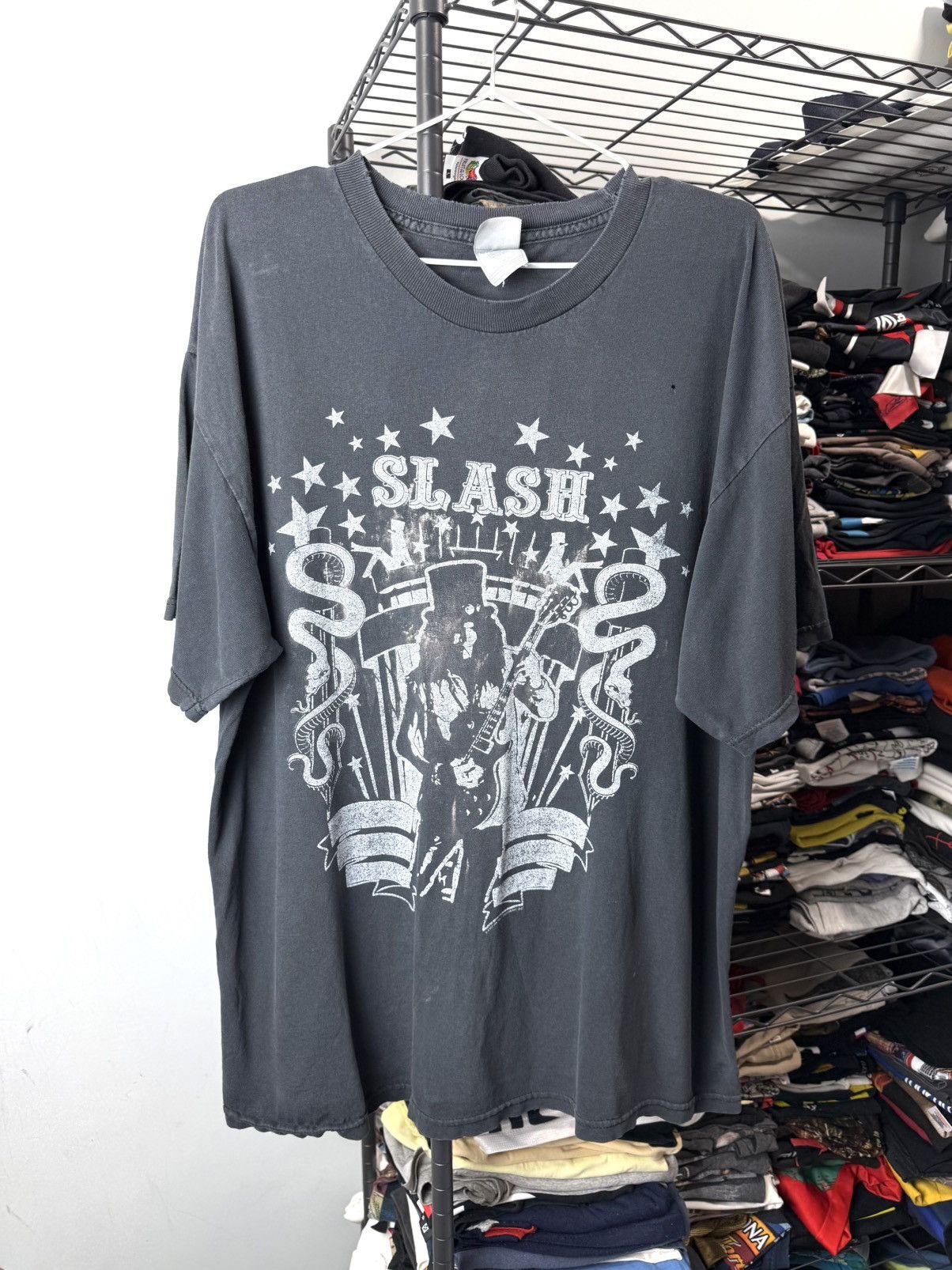Band Tees Vintage 2007 Slash Band T Shirt Rock N Roll Size US XL / EU 56 / 4 - 1 Thumbnail