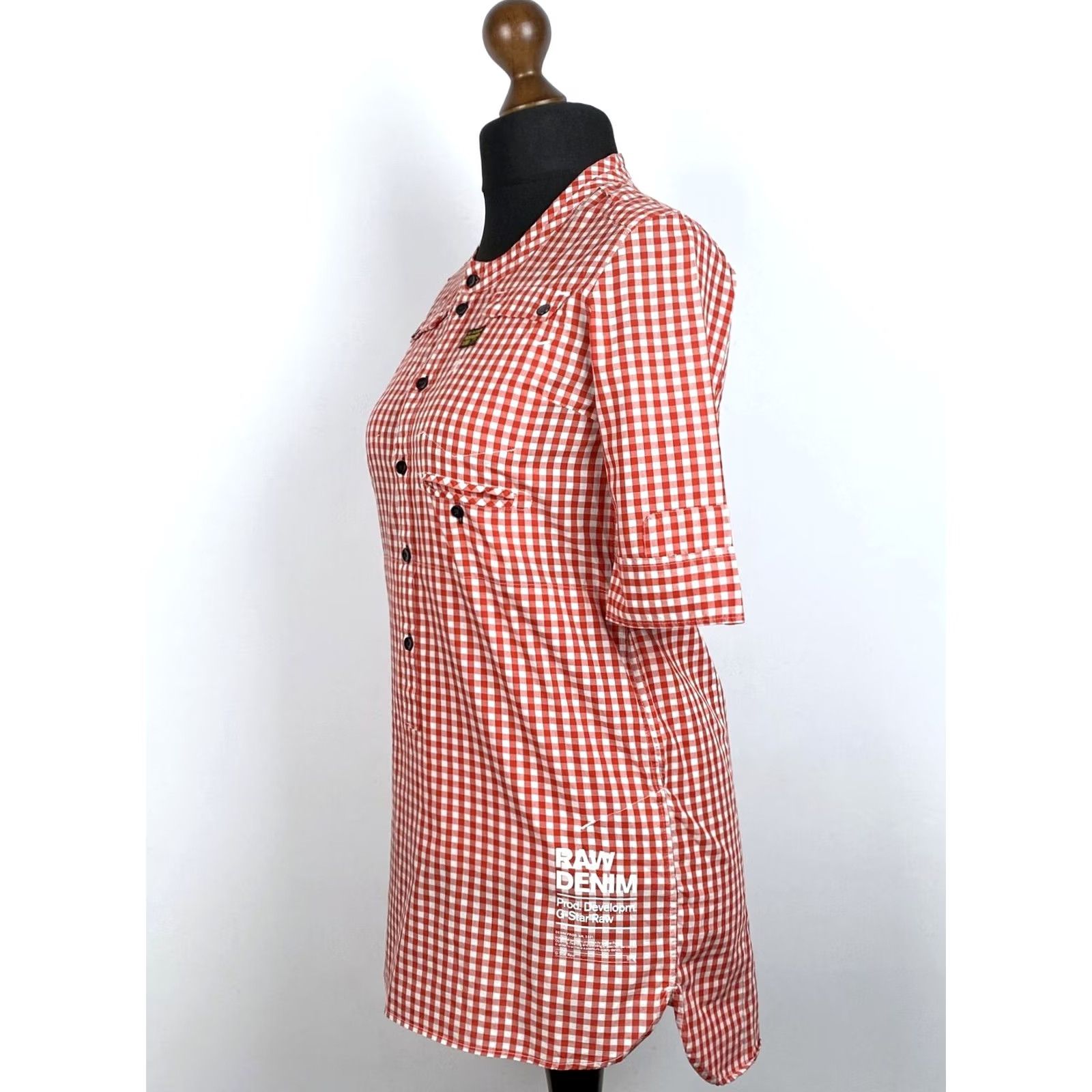 G-Star G-Star Raw womens cotton Shirt tunic Size XS Multicoloured Size XS / US 0-2 / IT 36-38 - 2 Thumbnail