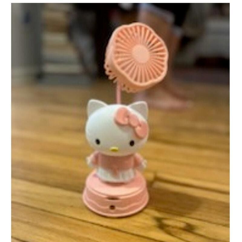 Designer Hello Kitty USB Rechargeable Table Fan with Pencil Sharpener Size ONE SIZE - 1 Thumbnail