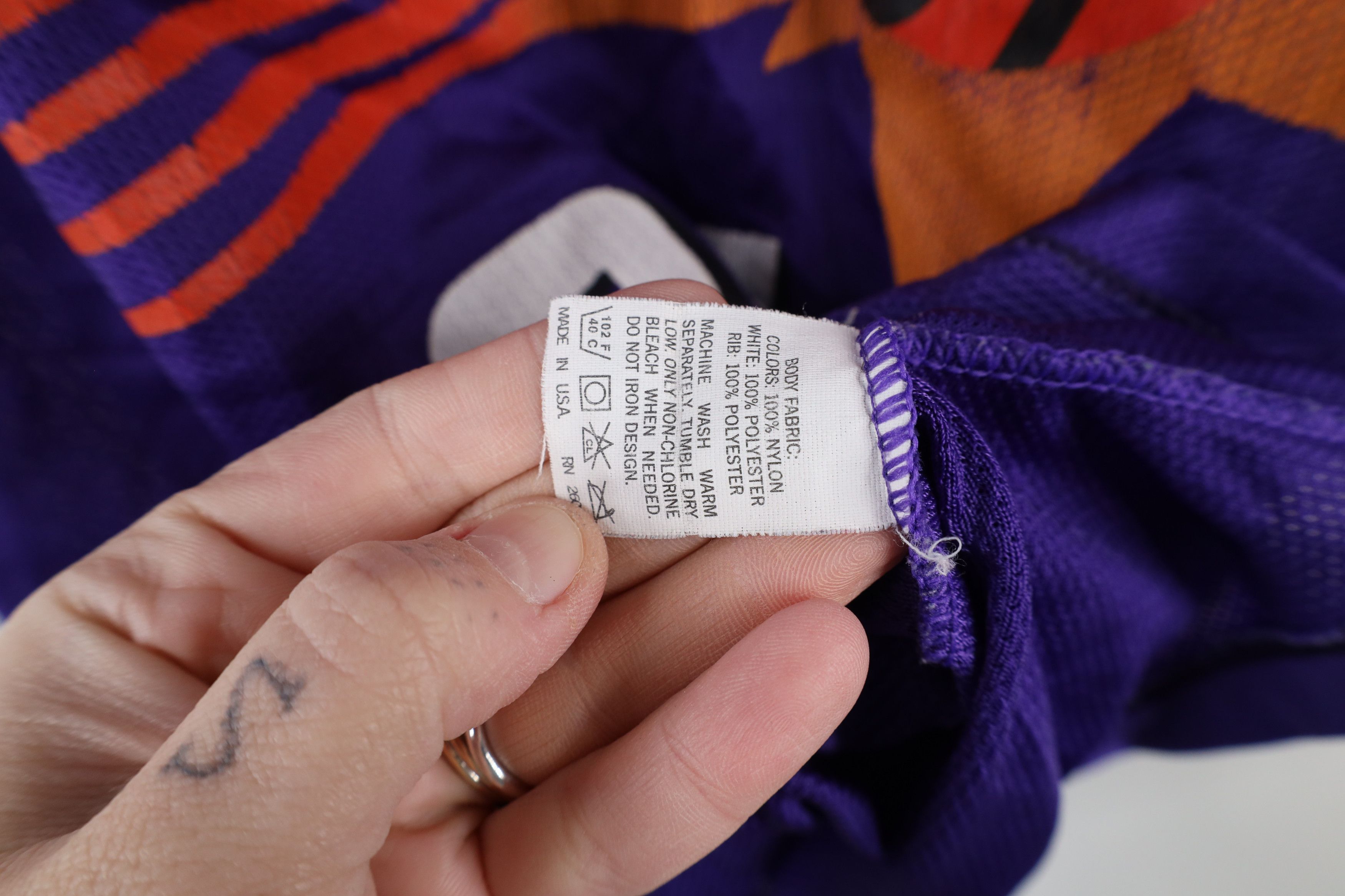 Champion × Vintage Vintage 90s Champion Phoenix Suns Basketball Jersey USA Size US L / EU 52-54 / 3 - 11 Thumbnail