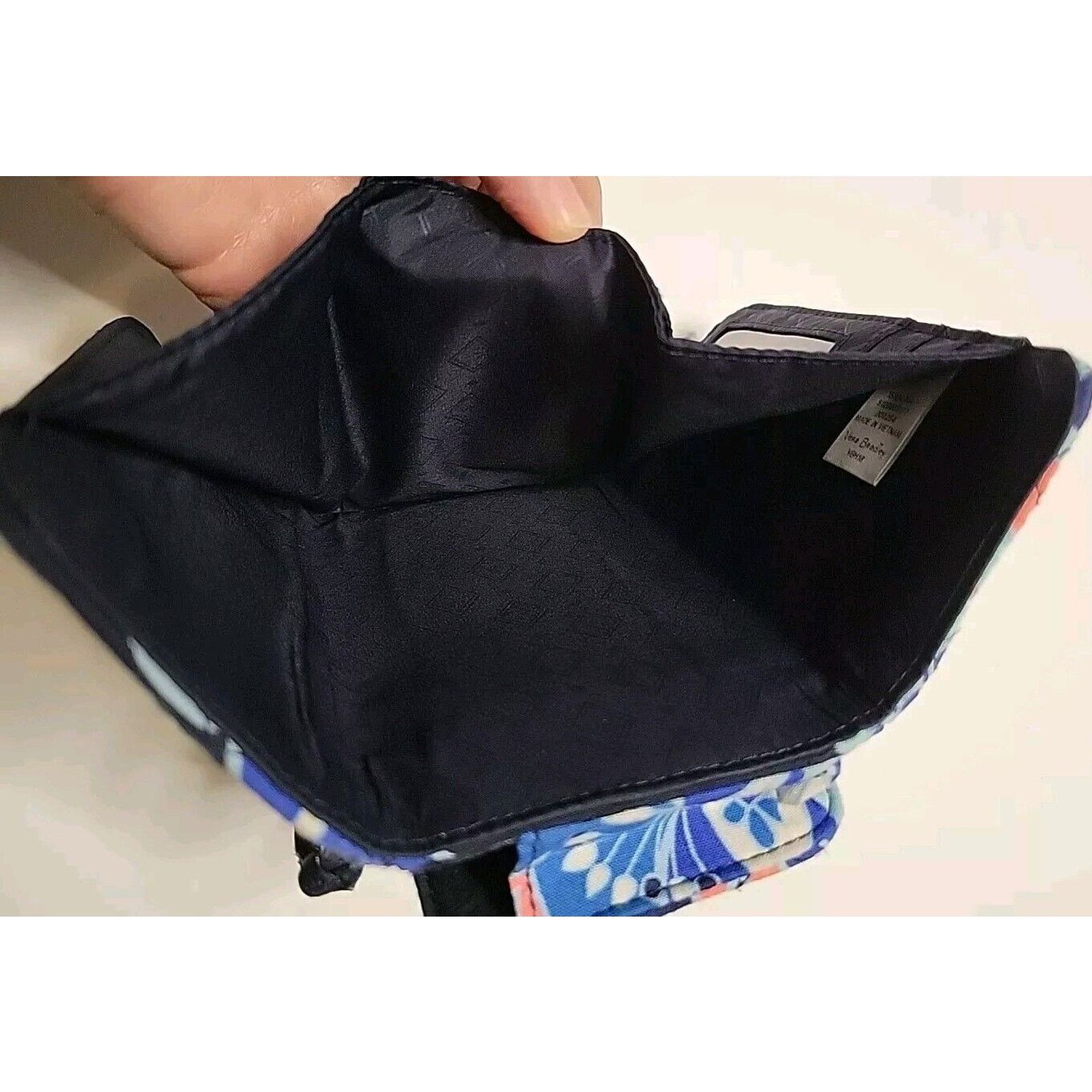Vera Bradley Vera Bradley Crossbody Wallet Purse Lotus Floral Swirl Size ONE SIZE - 10 Thumbnail