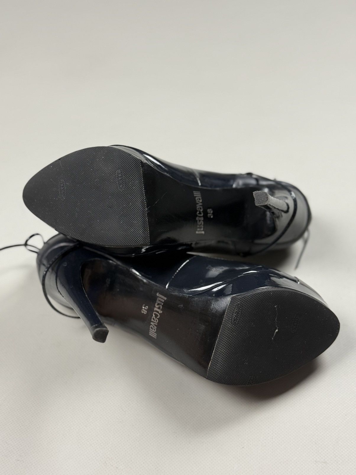 Just Cavalli Roberto Just Cavalli Ladies Pump Heels Patent Leather Size US 8 / IT 38 - 18 Thumbnail