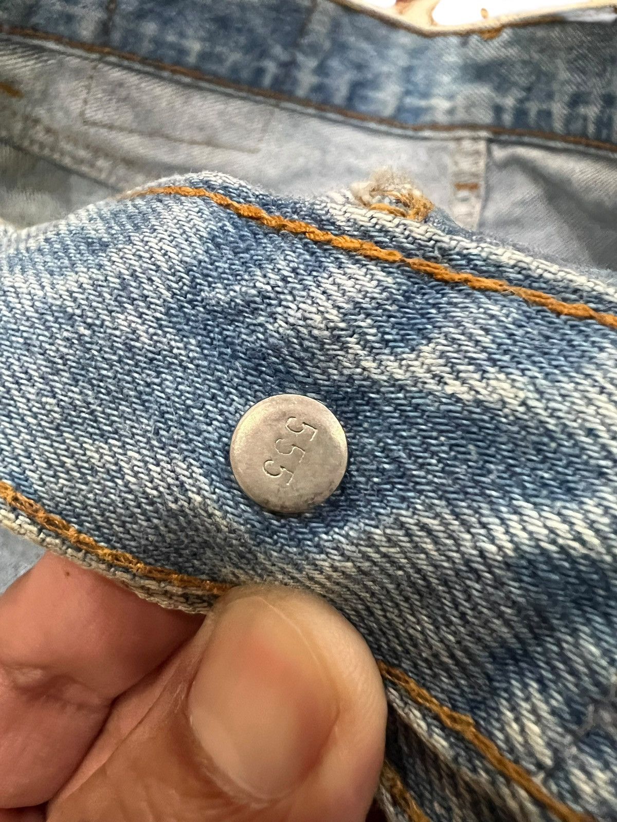 Levi's 90’s Levi’s 501 Faded Denim Jean Size US 28 / EU 44 - 10 Thumbnail