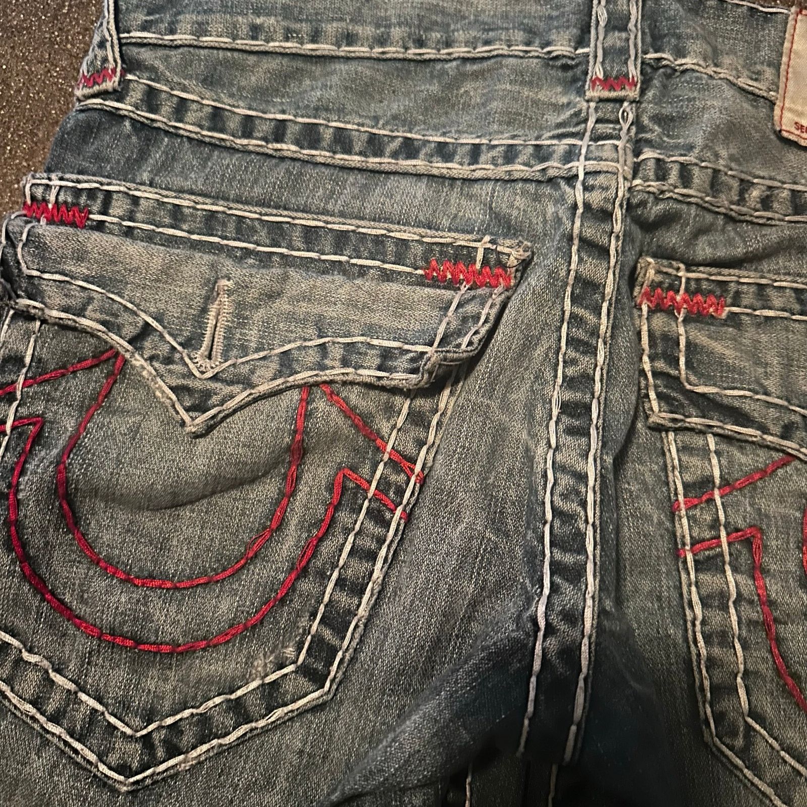 True Religion true religion super t thick stitching jeans Size US 28 / EU 44 - 8 Thumbnail