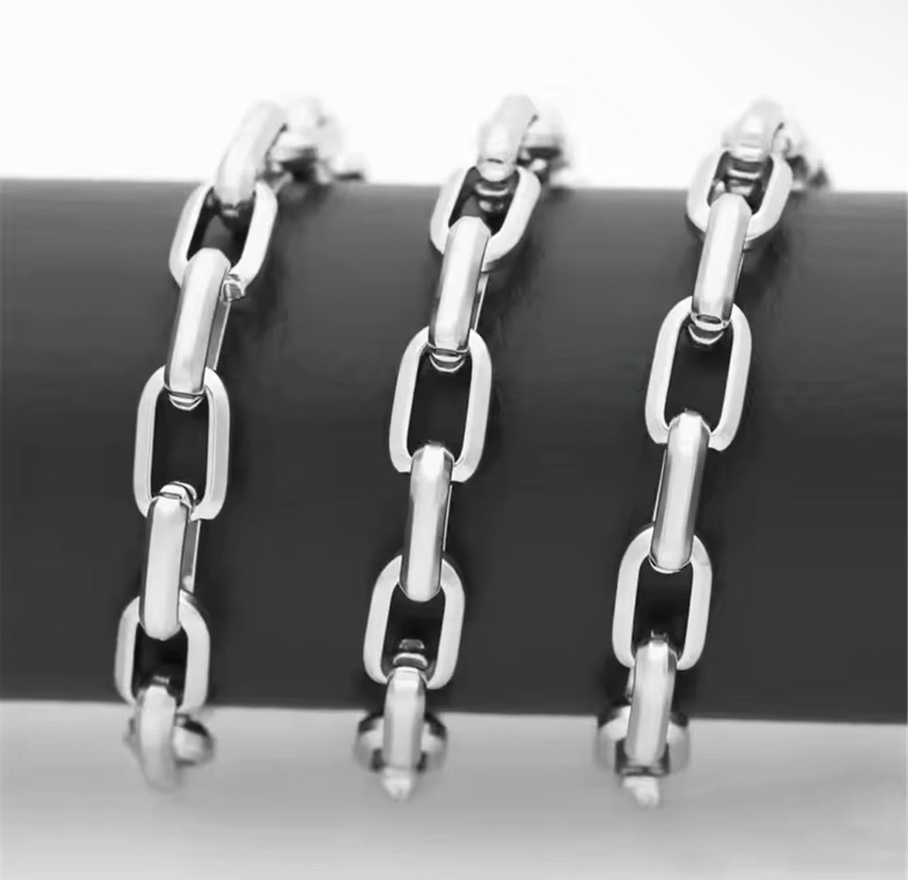 Jewelry × Vintage Stainless Steel Biker Rock Chain Bracelet Size ONE SIZE - 2 Thumbnail
