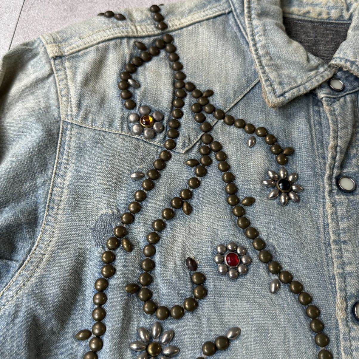 Kapital × Kapital Kountry Kapital Kountry Studed Denim Shirts Size US M / EU 48-50 / 2 - 5 Thumbnail