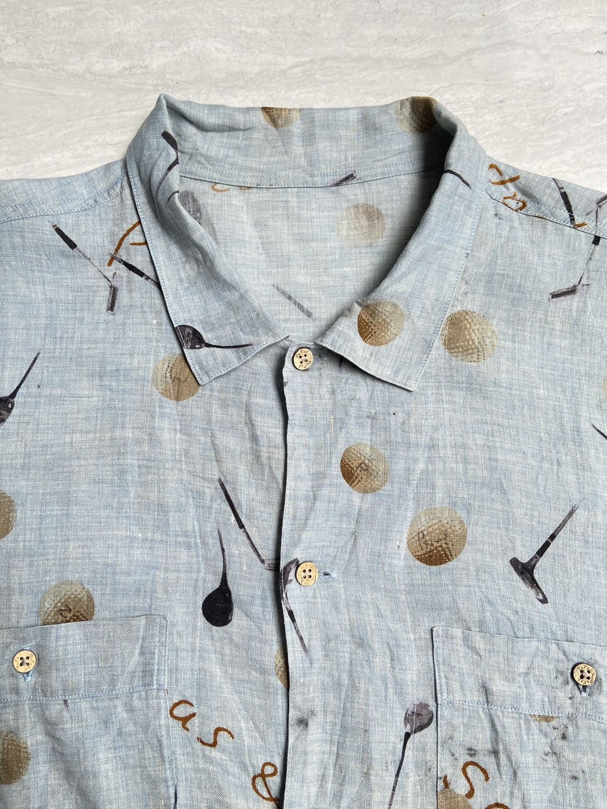 Mademoiselle Non Non PAPAS ISLAND Motive Shirt Size US XL / EU 56 / 4 - 4 Thumbnail