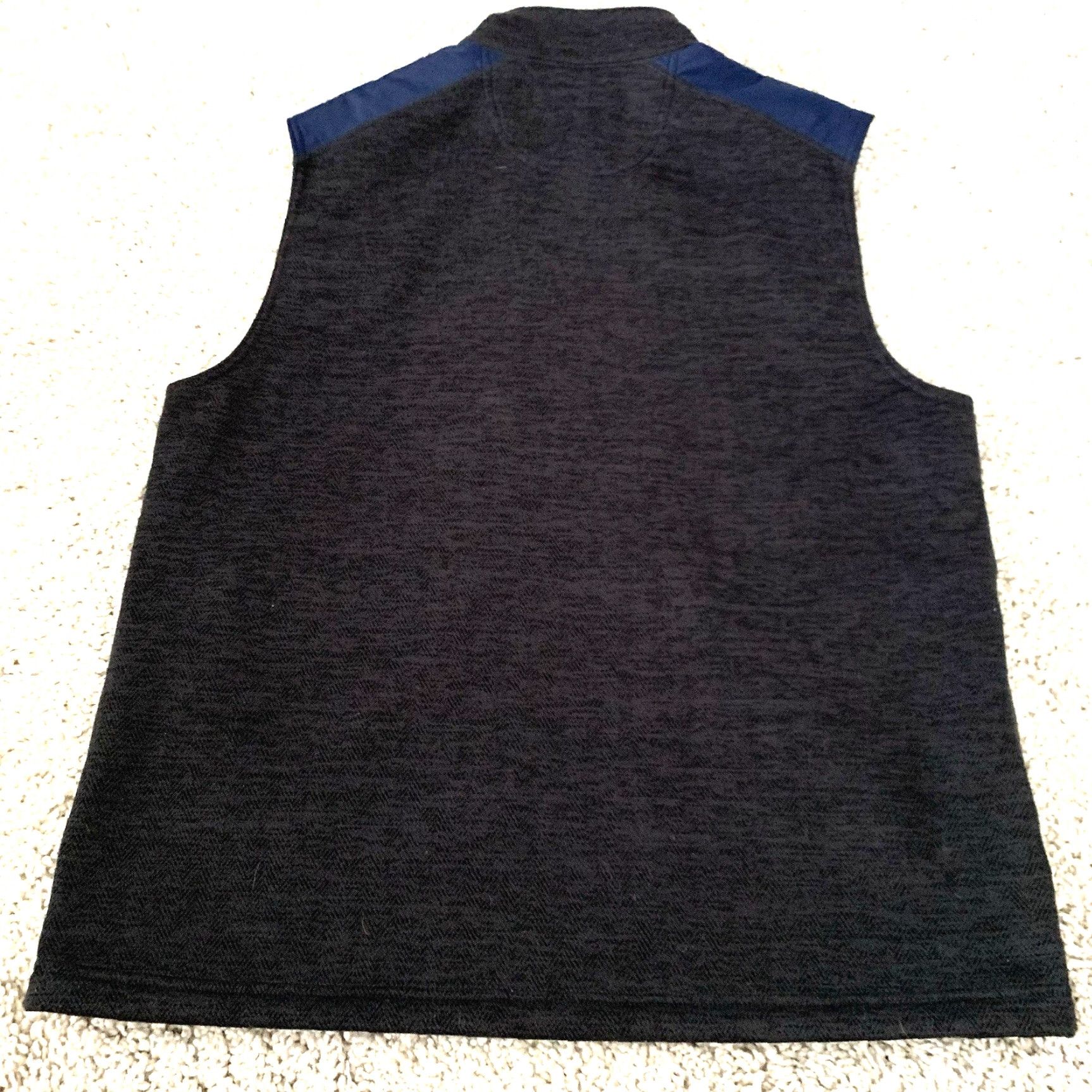 Izod IZOD Vest Mens M Fleece-Lined Blue Full Zip Golf Outdoor Casual Pockets Size US M / EU 48-50 / 2 - 5 Thumbnail