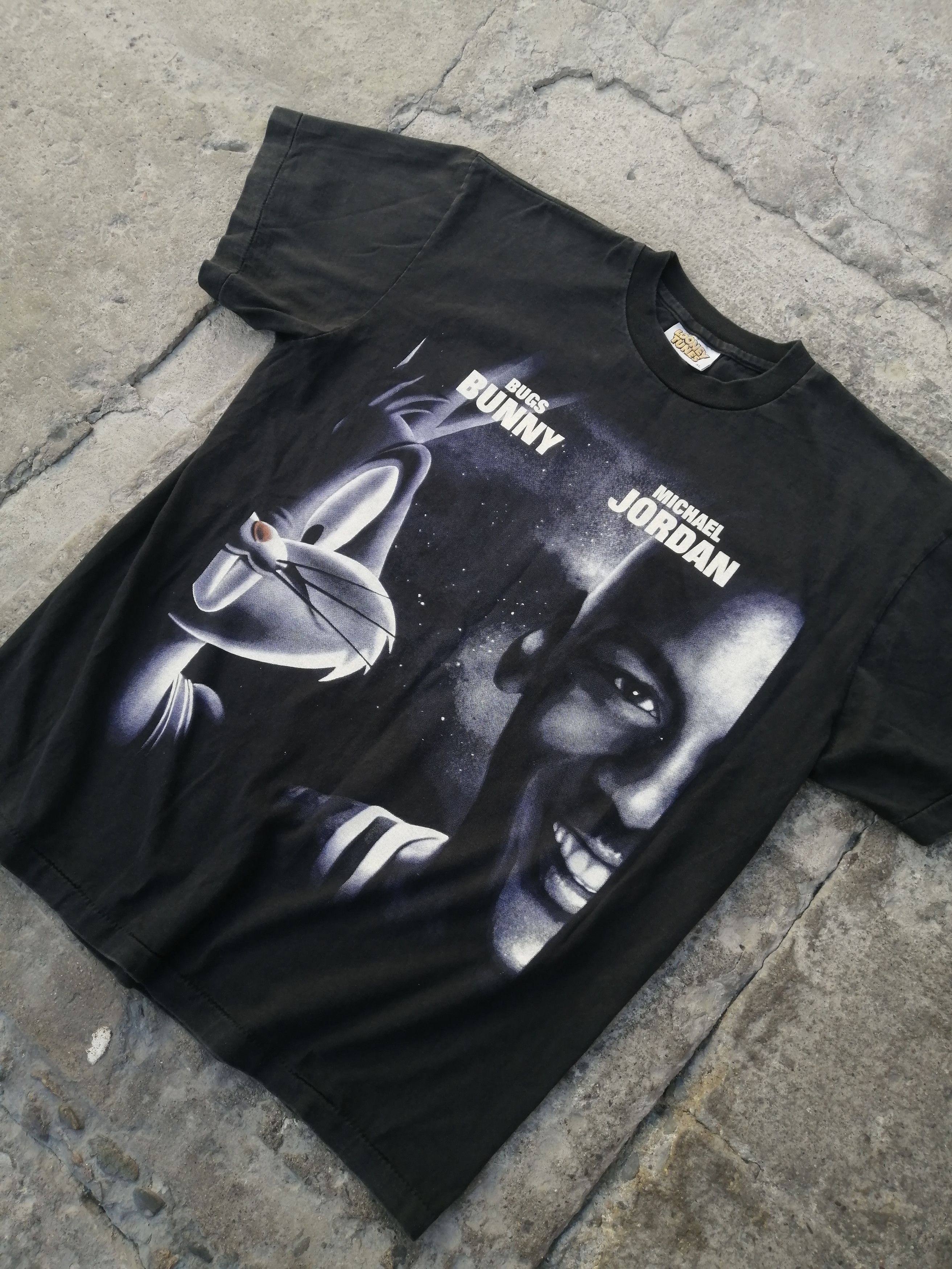Vintage 1996 Space Jam 🏀 Size US XL / EU 56 / 4 - 2 Thumbnail