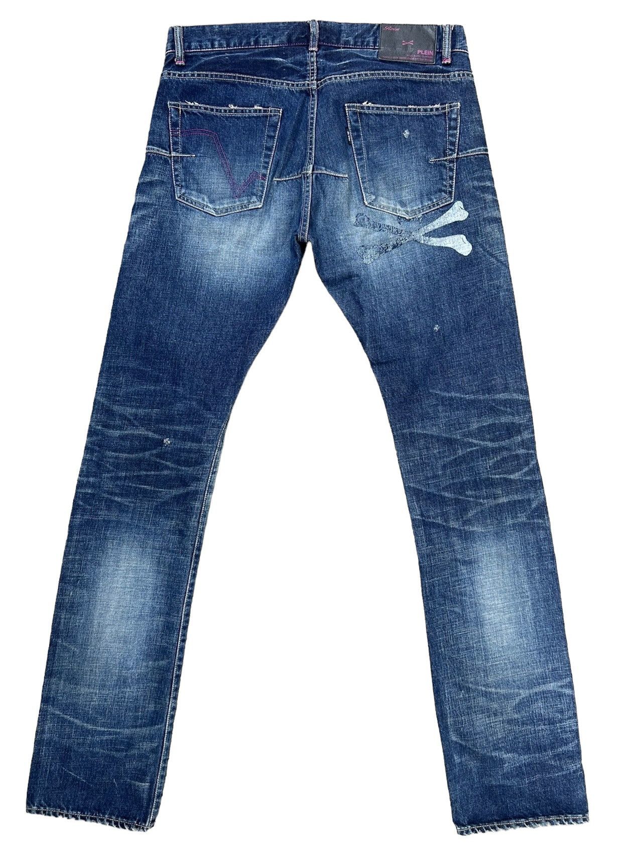 Roen Roen X Plein Made in Japan Distressed Denim Jeans Size US 32 / EU 48 - 2 Thumbnail