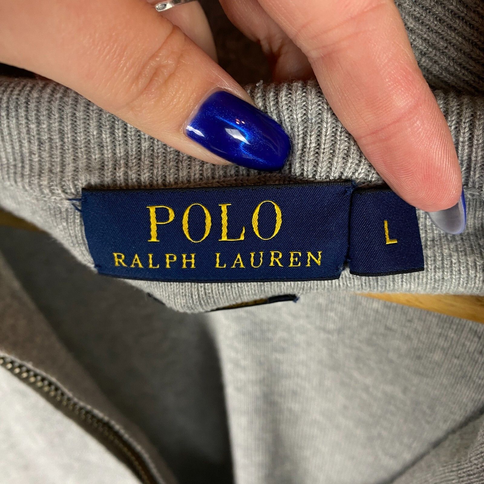 Polo Ralph Lauren Polo Ralph Lauren 1/3 Zip Sweatshirt Men's Size L Gray ` Size US L / EU 52-54 / 3 - 4 Thumbnail