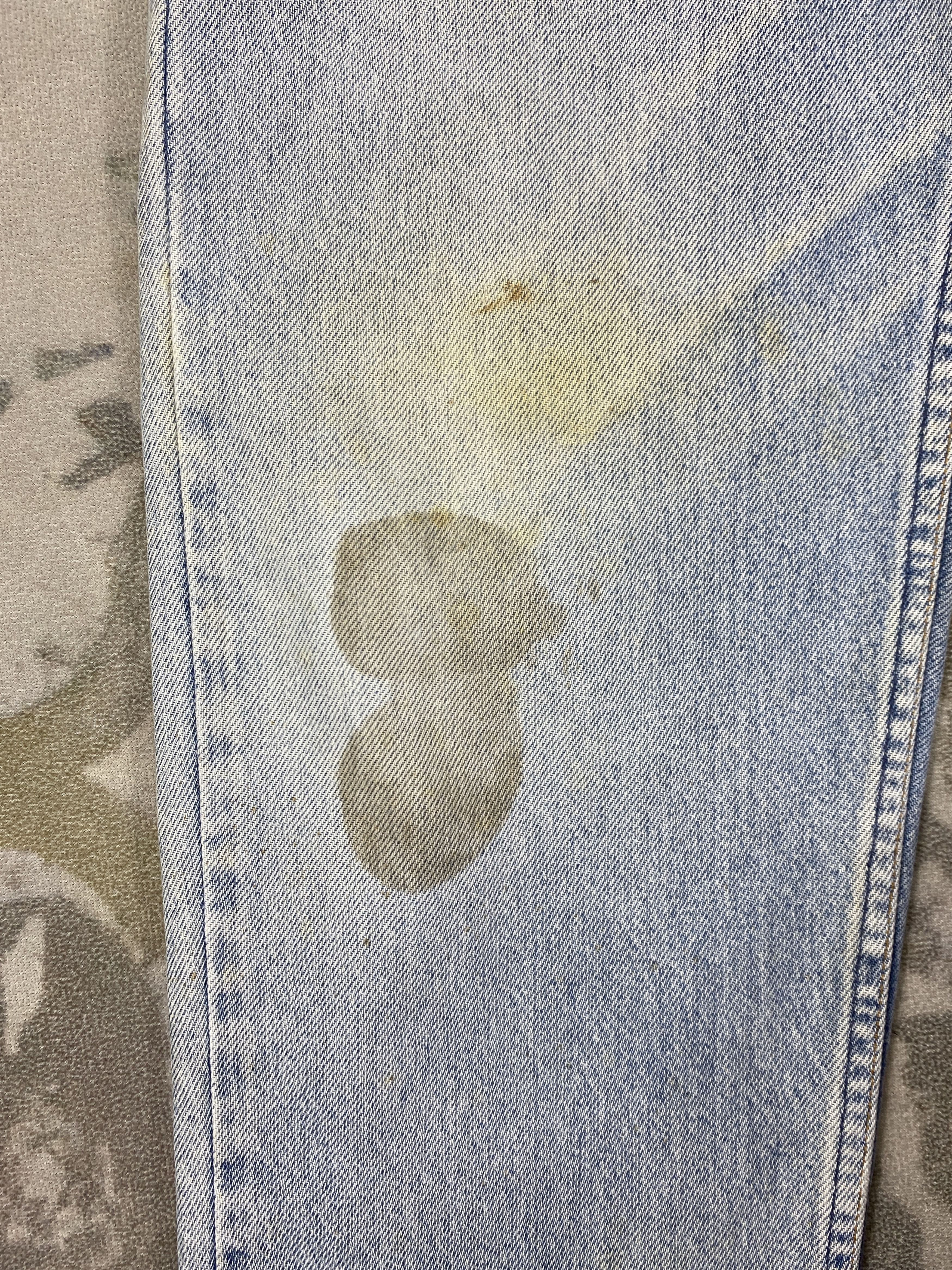 Levi's 90’s Distressed Blue Vintage Levi's 610 USA 33x29.5 JN866 Size US 33 - 15 Thumbnail
