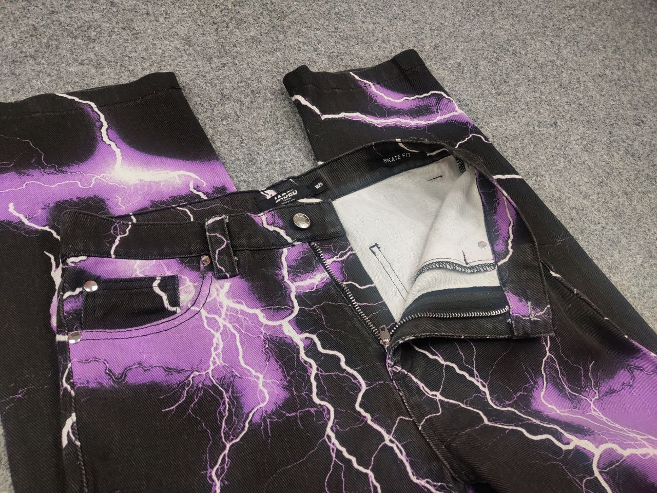 Jaded London Jaded London Skate Fit Denim Jeans l.g.b. Style Japan Y2K Size US 30 / EU 46 - 13 Thumbnail