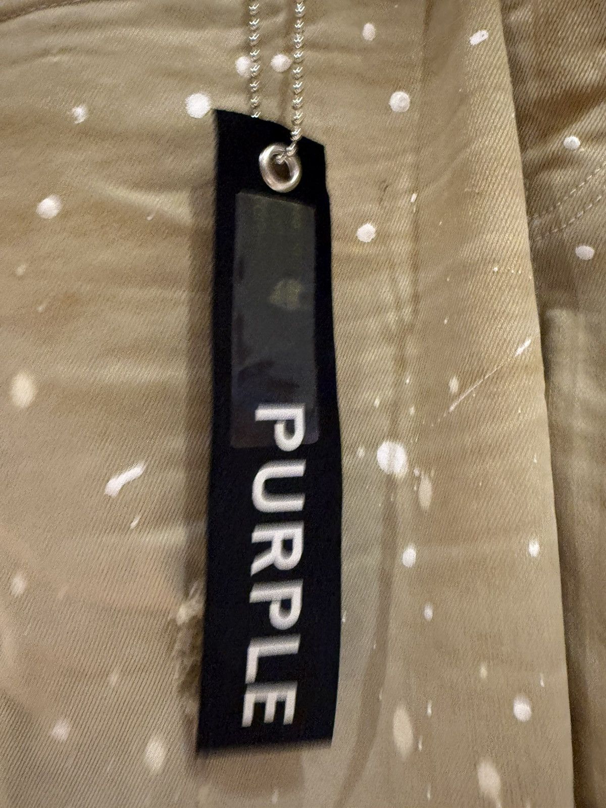 Purple Brand Purple Brand P001 Jeans – Sand & Indigo Colourblock – W32 Size US 32 / EU 48 - 3 Thumbnail
