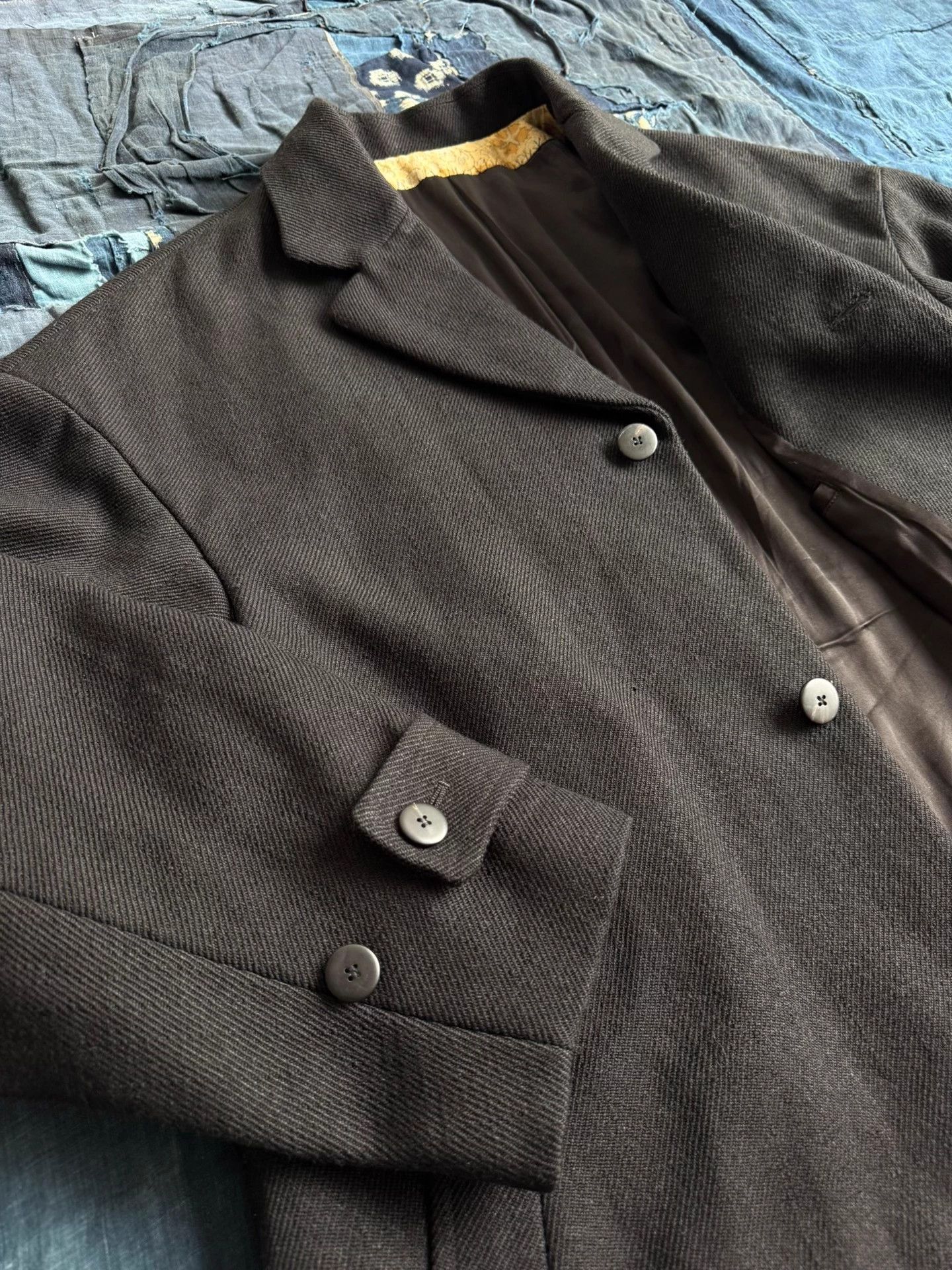 Visvim VISVIM 25AW HAMMONS COAT Linen Blend Black Size 2 Size US M / EU 48-50 / 2 - 7 Thumbnail