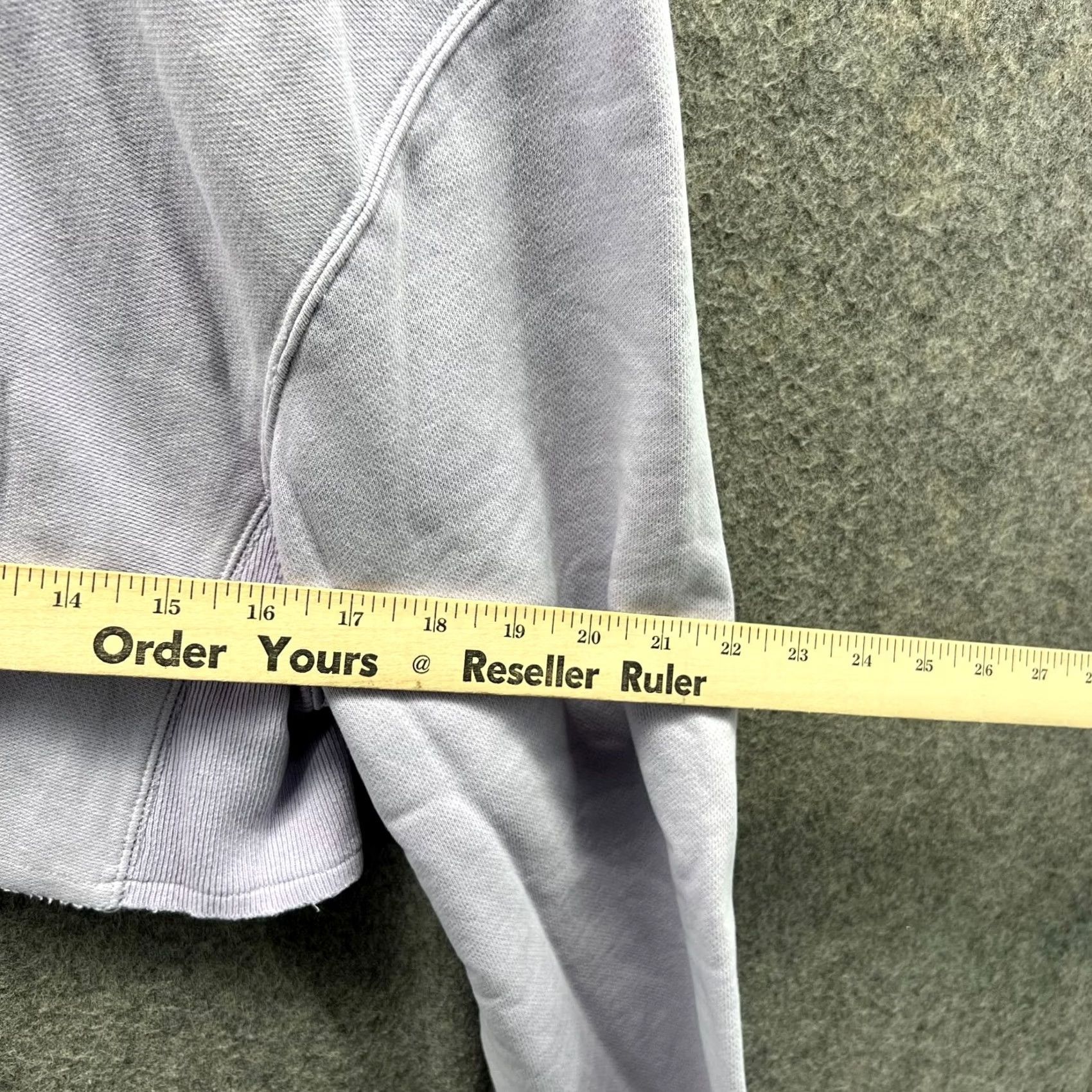 Champion VTG Champion Hoodie Womens XS Purple Reversible Weave Pullover Cropped Sweatshirt Size XS / US 0-2 / IT 36-38 - 3 Thumbnail