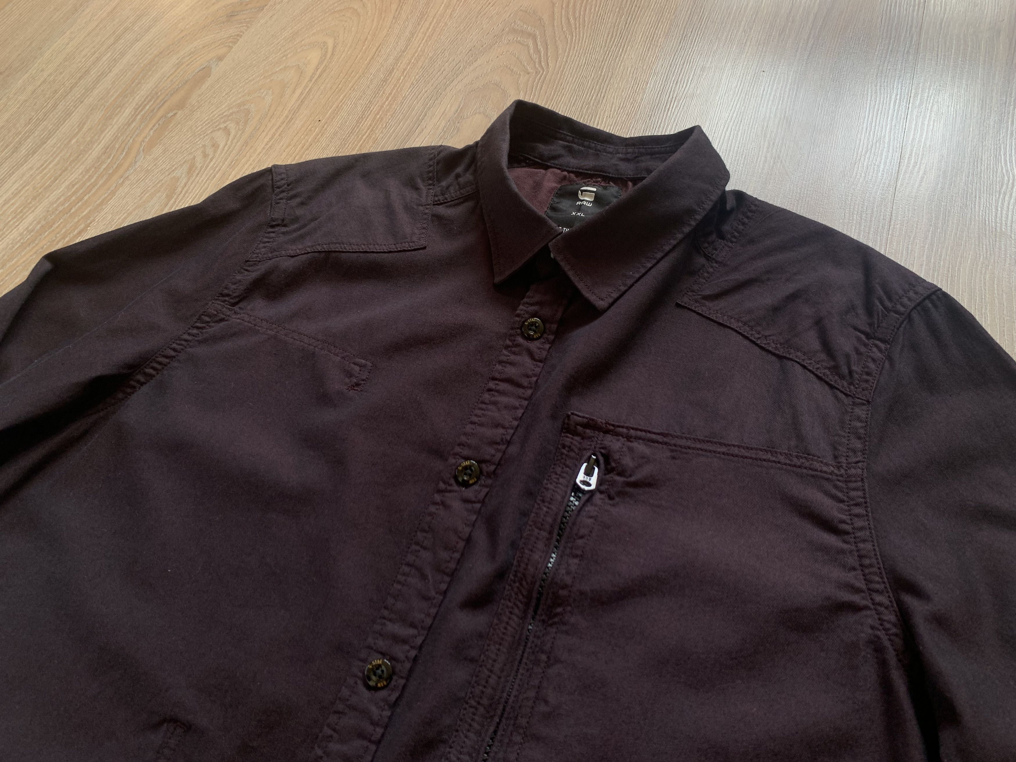 G-Star Vintage G-Star Raw Long Sleeve Shirt Size US XXL / EU 58 / 5 - 4 Thumbnail