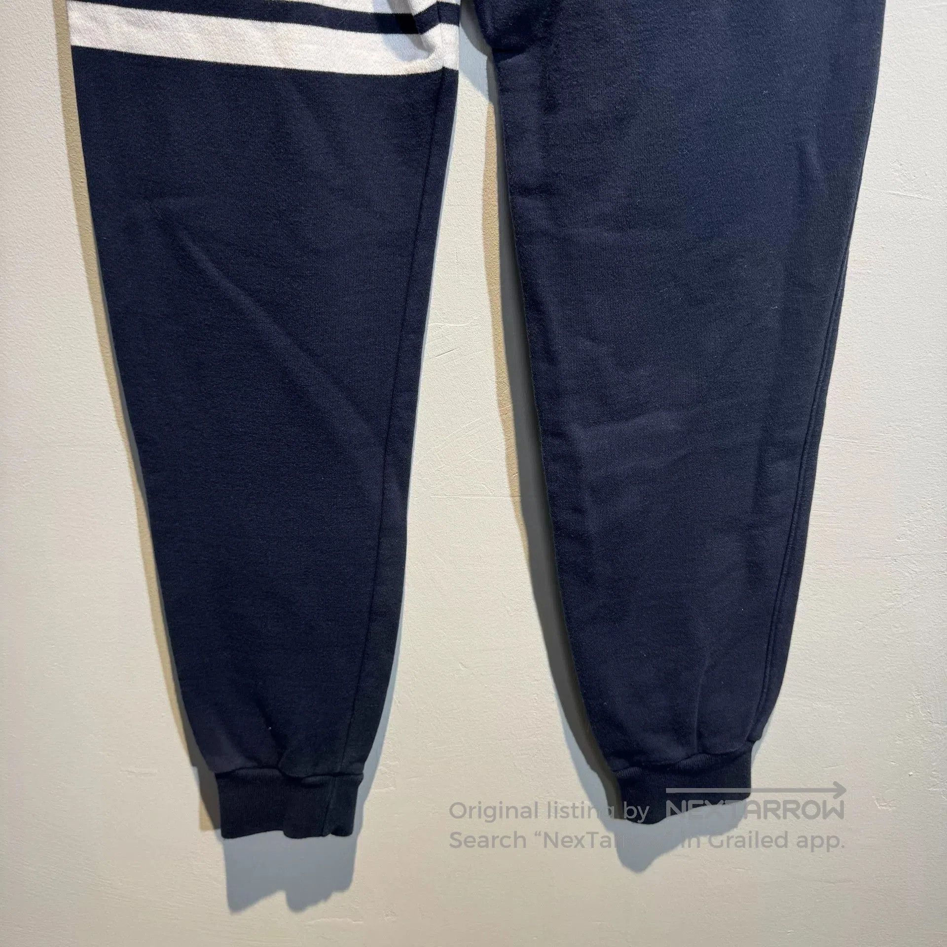 Thom Browne Thom Browne Navy Sweatpants with Stripes. Size US 28 / EU 44 - 7 Thumbnail