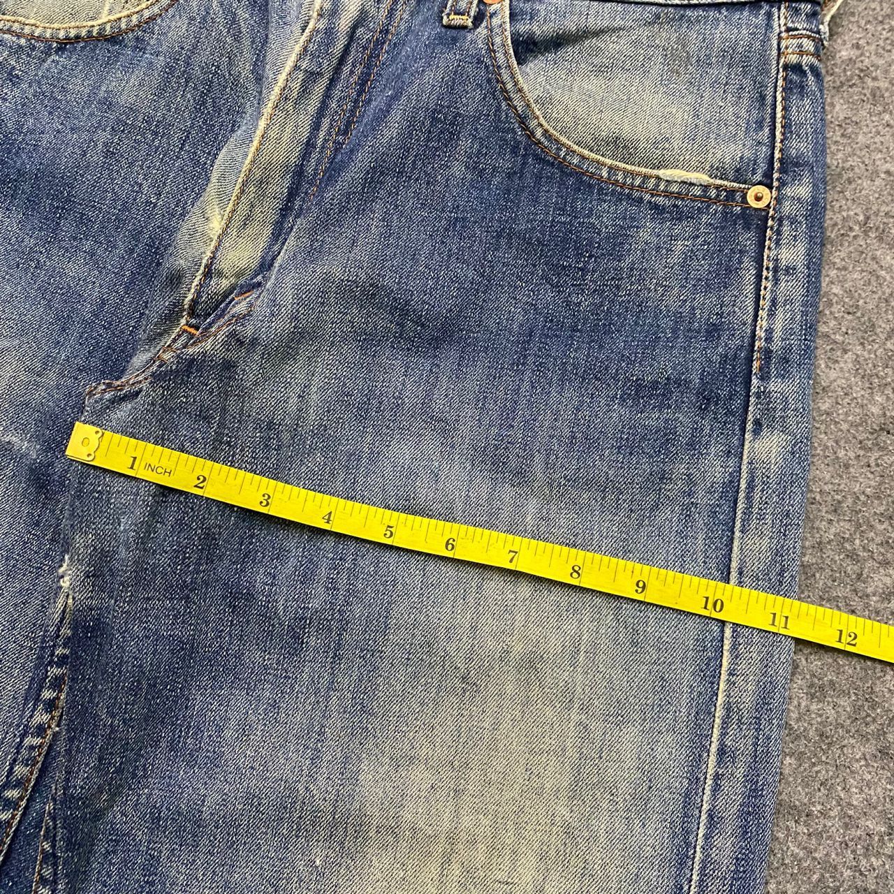 Levi's Vintage 90s Levis 503 Distressed Denim Kurt Cobain Style Size US 32 / EU 48 - 5 Thumbnail