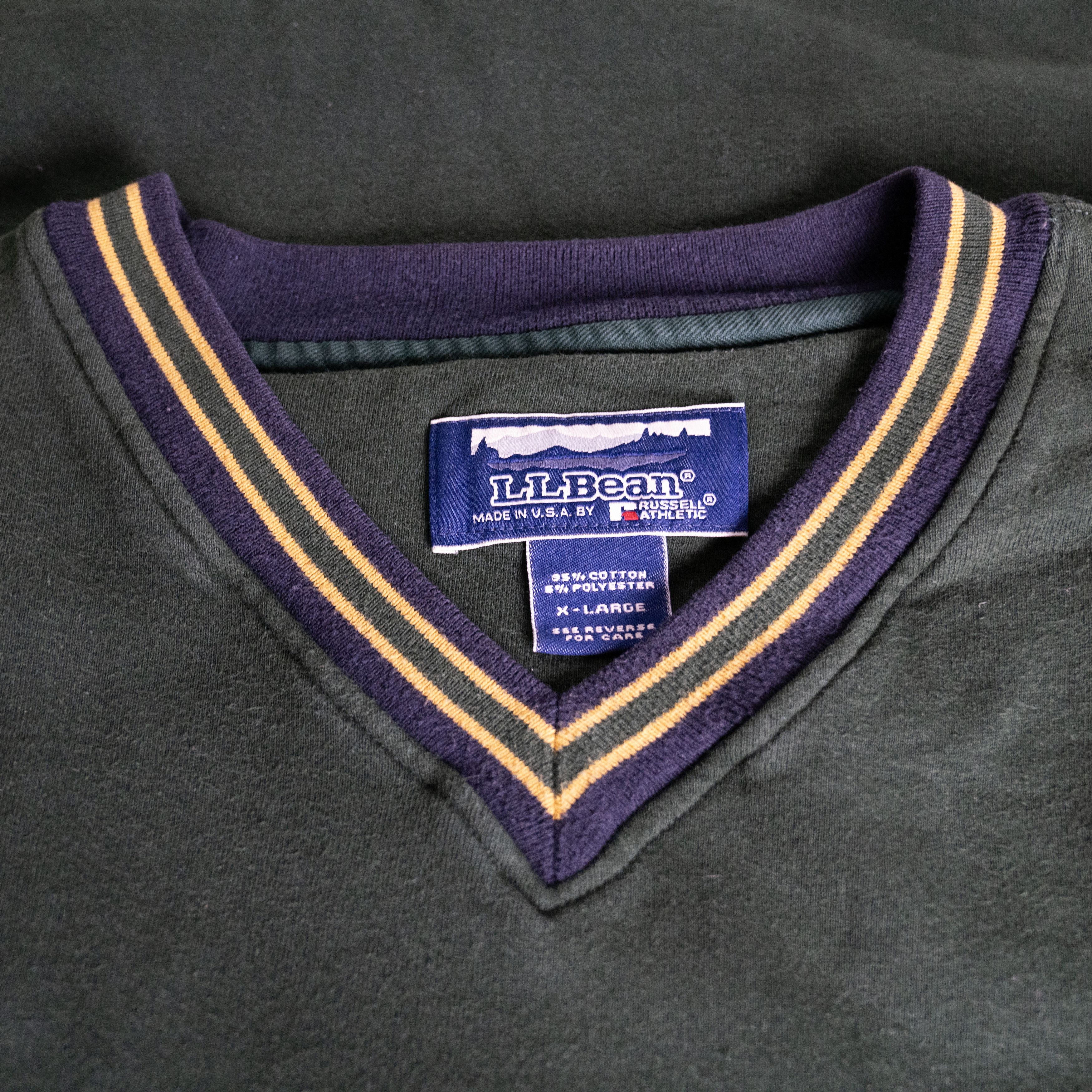 L.L. Bean Vintage 1990's L.L. Bean V Neck Crewneck Size US XL / EU 56 / 4 - 3 Thumbnail