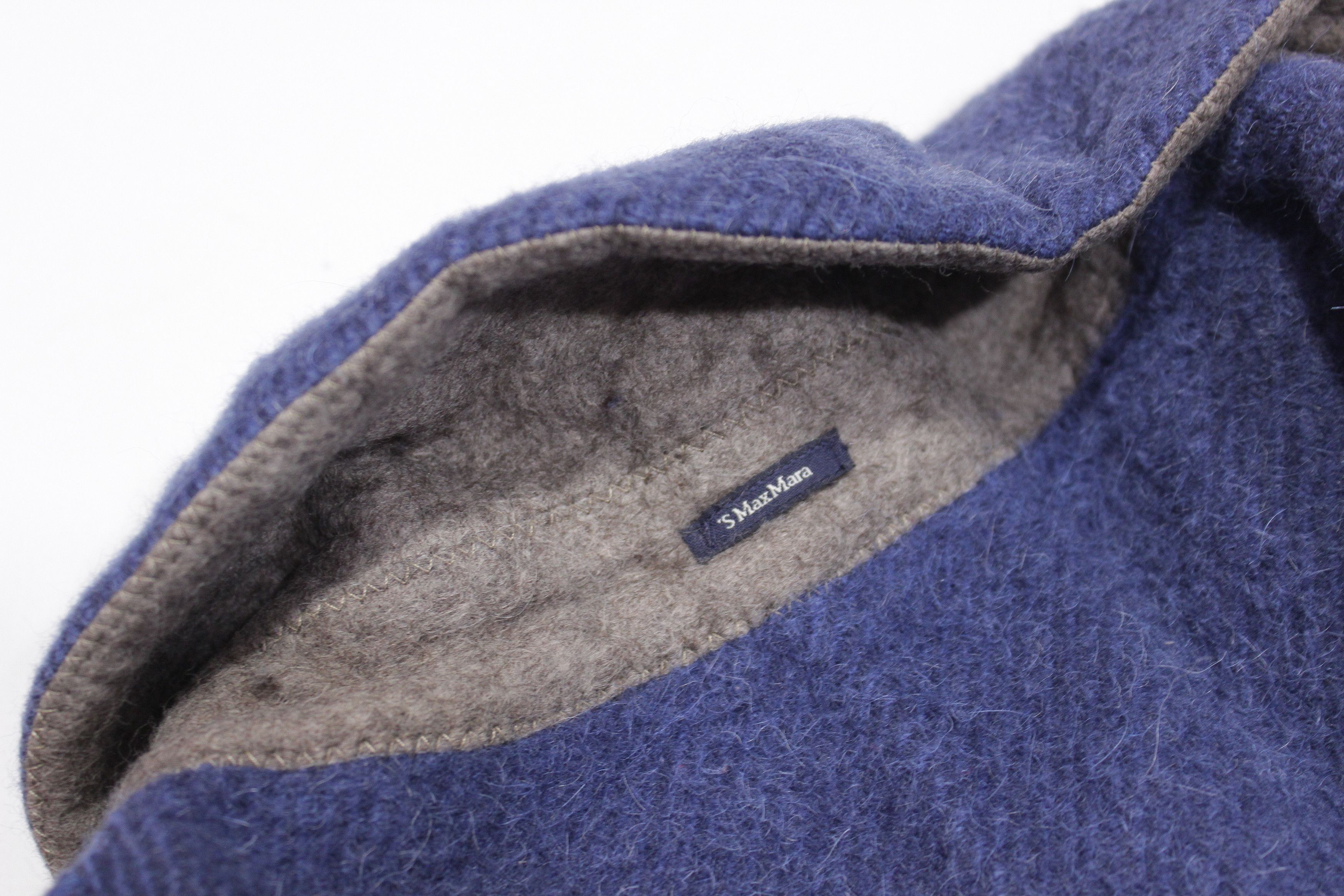 Max Mara Wool Angora Coat Size S / US 4 / IT 40 - 7 Thumbnail