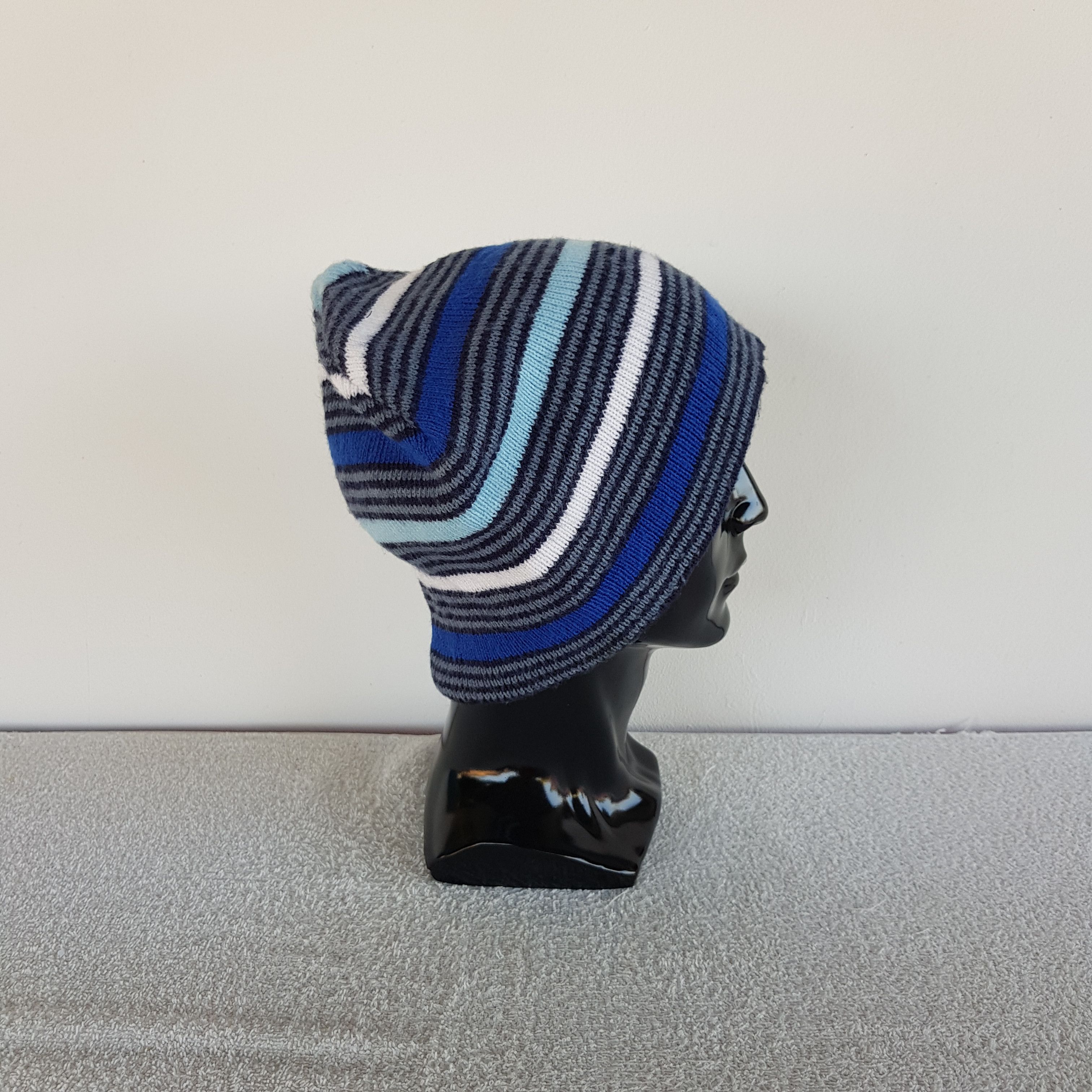 Adidas Vintage Adidas Beanie 90s Knitted Slouchy Snow Caps Hats Size ONE SIZE - 3 Thumbnail