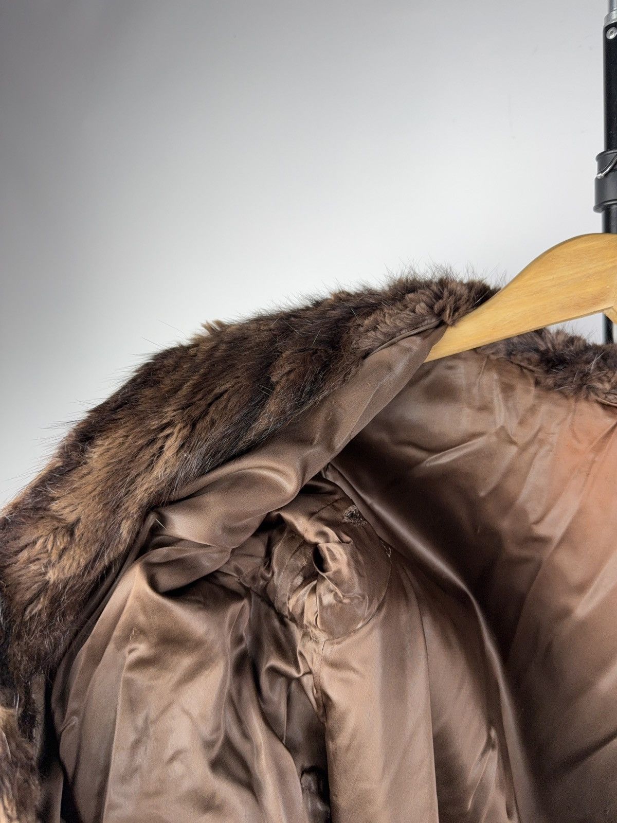 Japanese Brand Vintage Real Mink Fur Coat Brown Classic Long Jacket Size M / US 6-8 / IT 42-44 - 11 Thumbnail