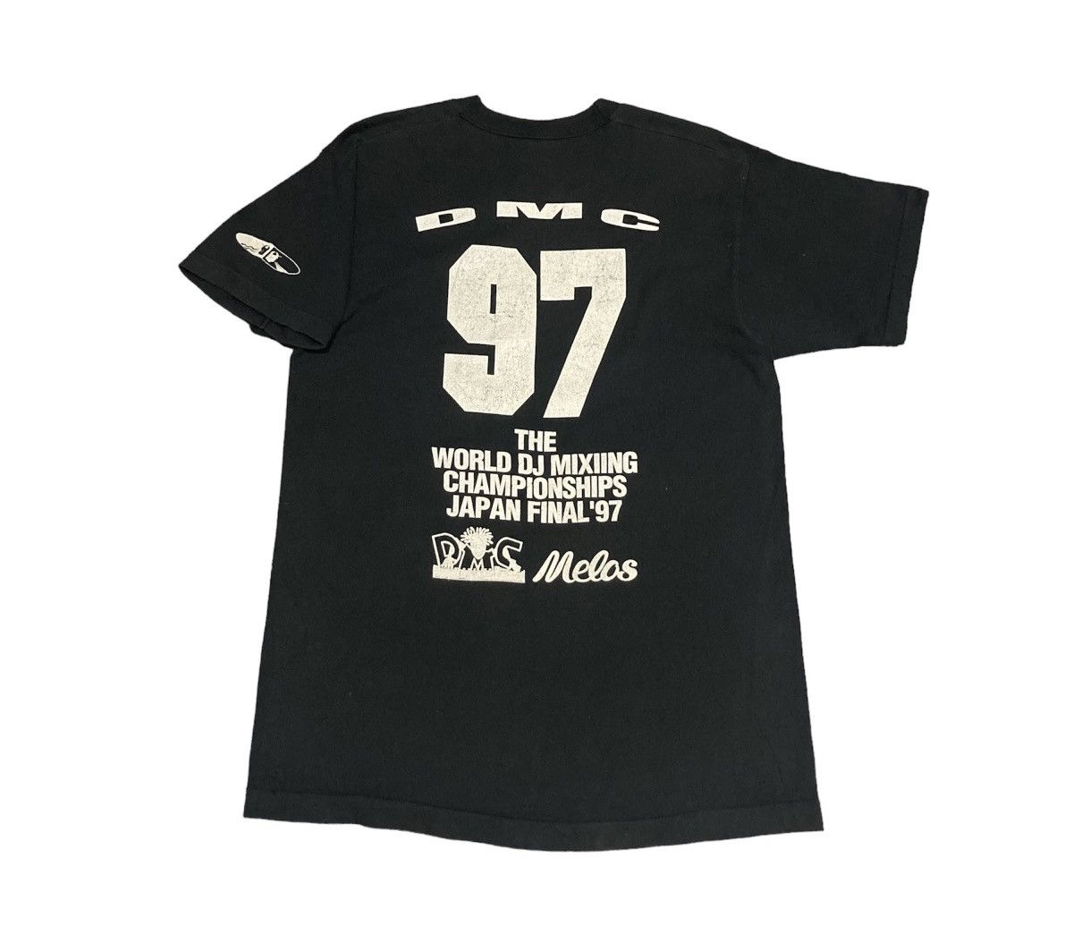 image of Band Tees x Rap Tees Super ! Vintage 1997 Technics Dmc Dj Final Competition in Black (Size XL)