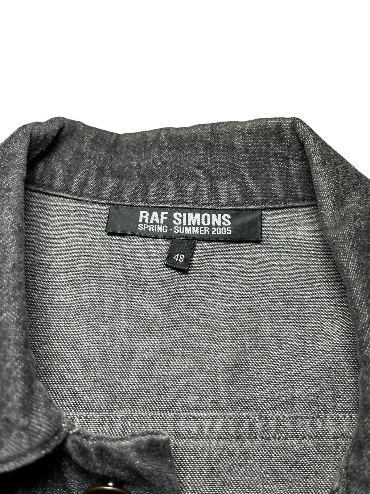 Raf Simons 2005 raf Simon’s denim vest Size US M / EU 48-50 / 2 - 3 Thumbnail