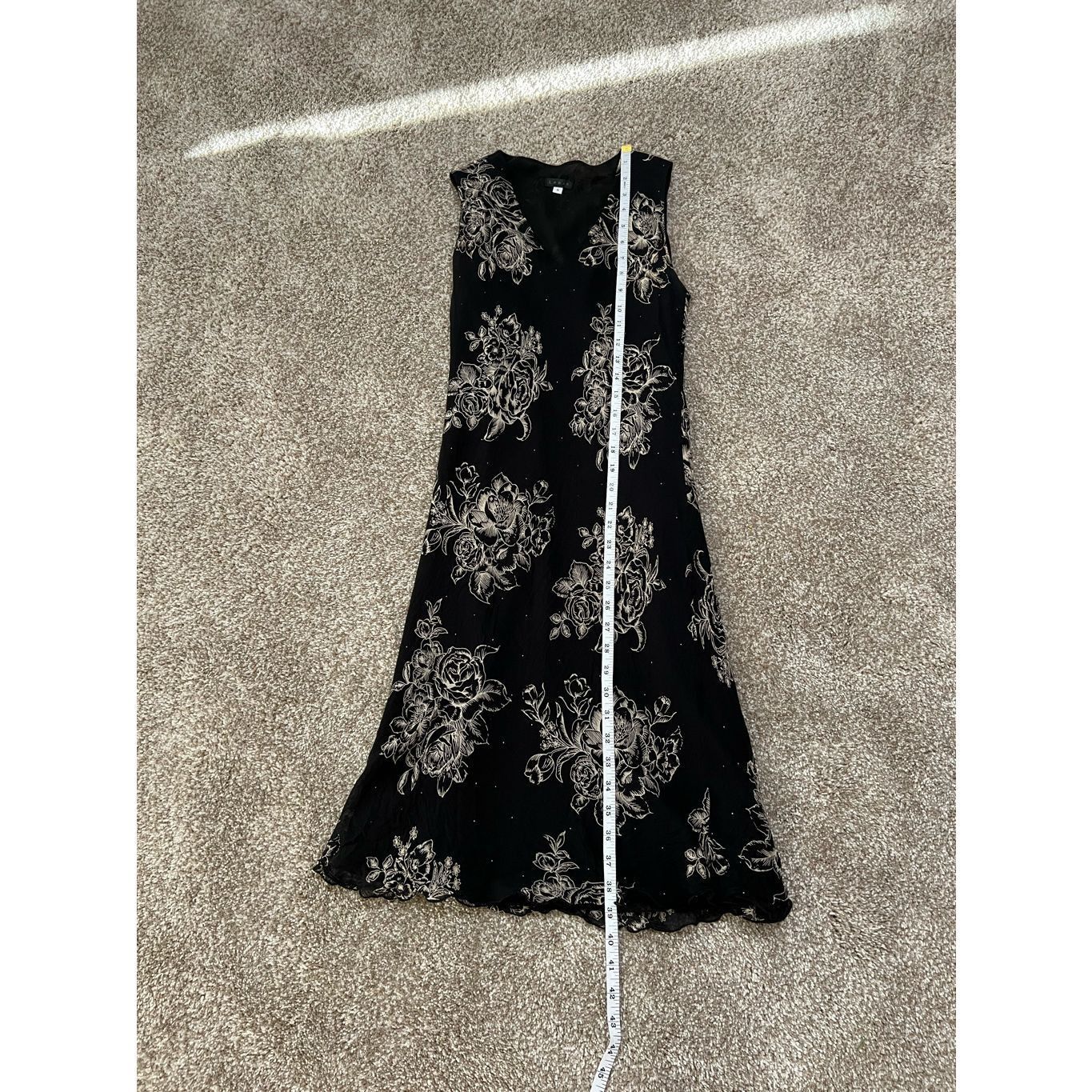 Other Lapis women Dress Silk Black Floral size S Size S / US 4 / IT 40 - 5 Thumbnail
