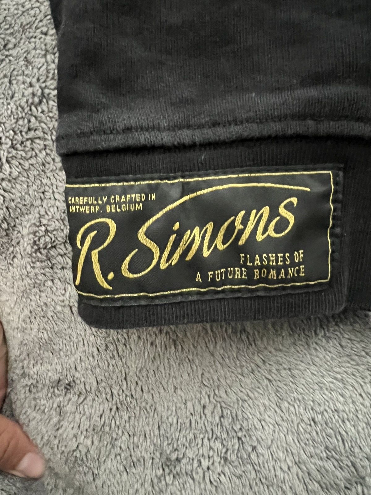 Raf Simons 2022 Raf Simons Grimcrawler Hoodie w detachable sleeves Size US S / EU 44-46 / 1 - 10 Thumbnail