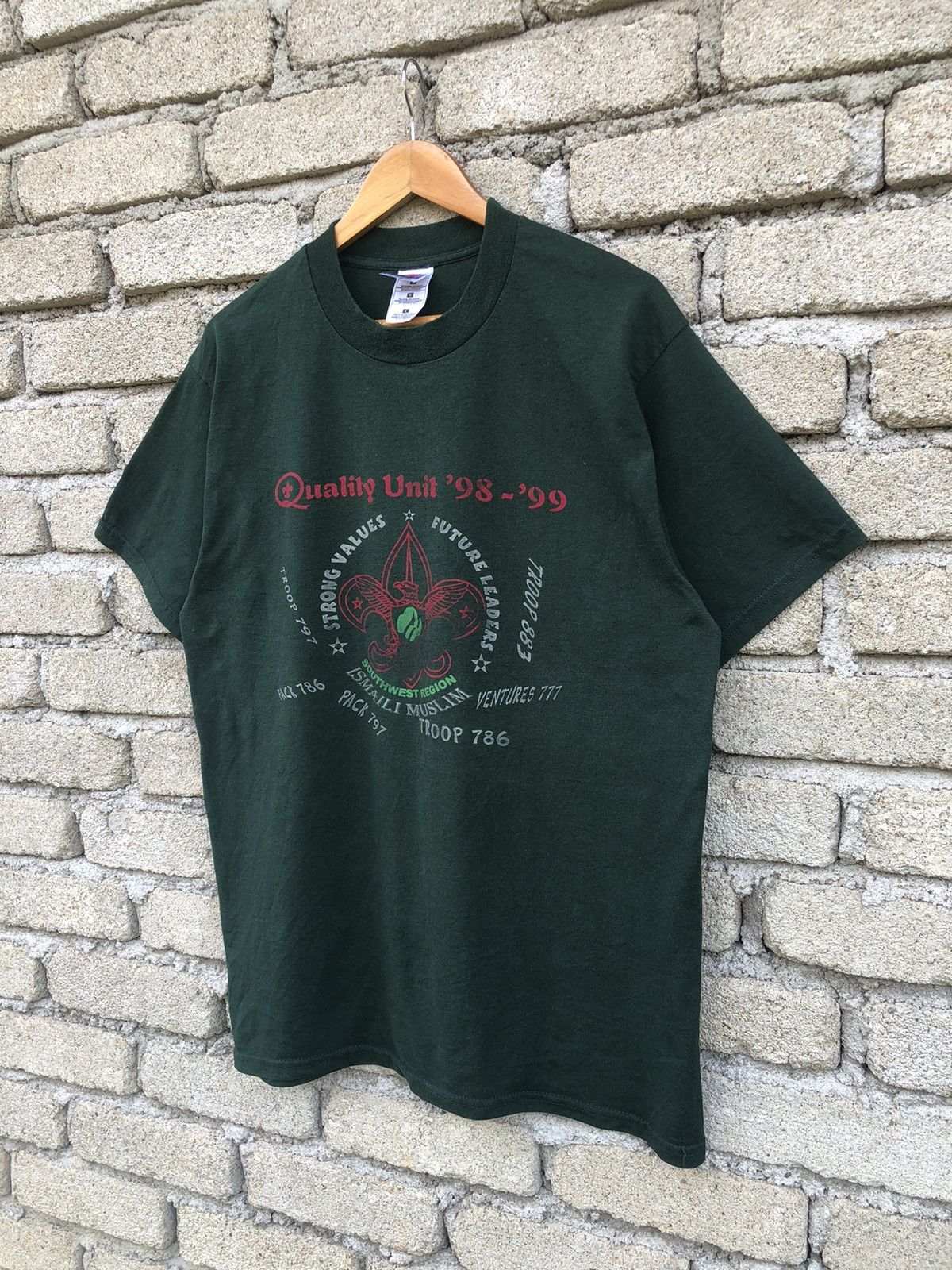 Vintage Vintage 90s Quality Unit Southwest Region Scouting Tee Size US L / EU 52-54 / 3 - 3 Thumbnail