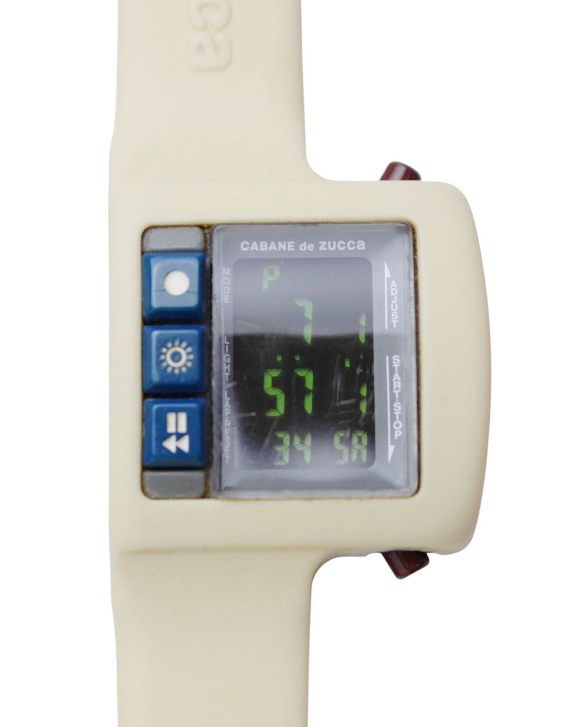 Issey Miyake × Seiko 1997 CABANE DE ZUCCA SEIKO LE CHOCOLAT DIGITAL WATCH Size ONE SIZE - 3 Thumbnail