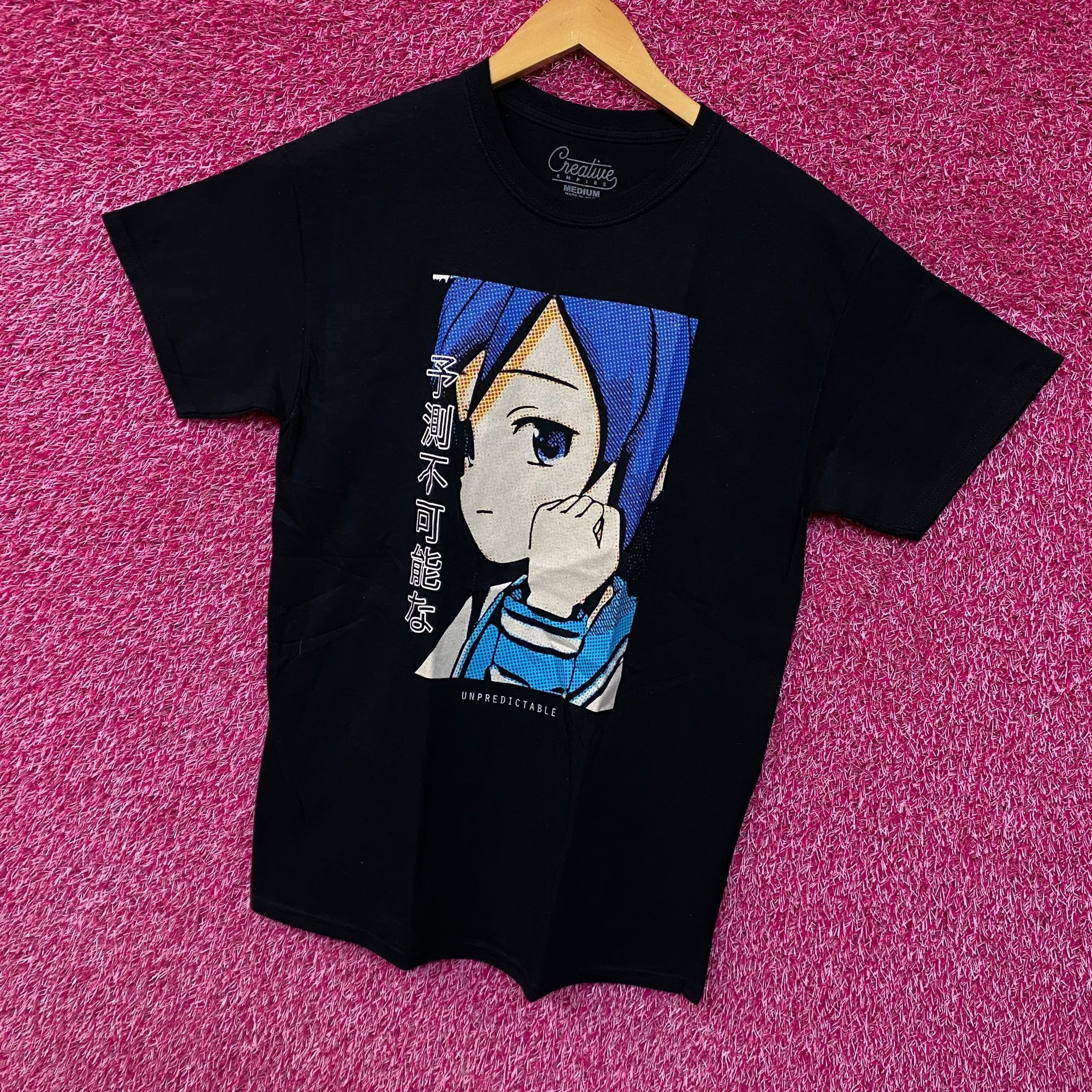 Anime Creative Unpredictable Anime Girl Tshirt size medium Size US M / EU 48-50 / 2 - 3 Thumbnail