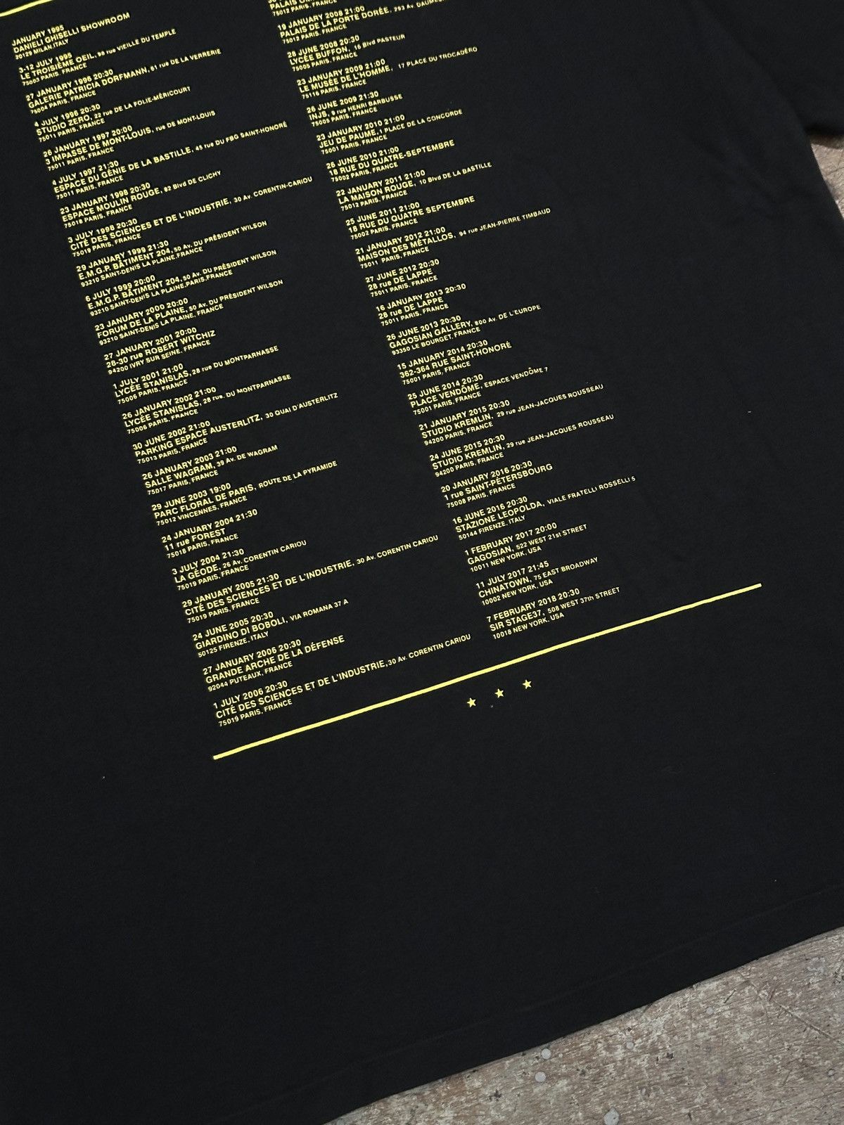 Raf Simons RARE SS19 RAF SIMONS TEE Size US M / EU 48-50 / 2 - 12 Thumbnail
