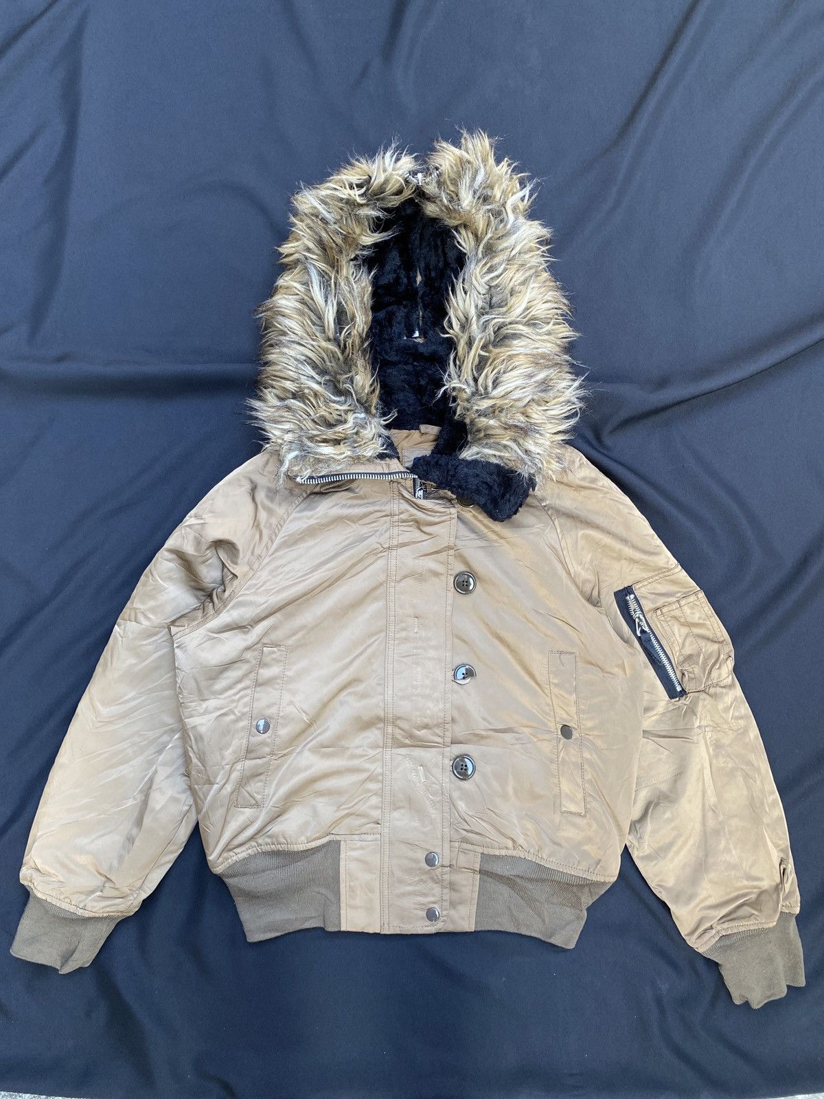 GAP Faux Fur Jacket LGB style