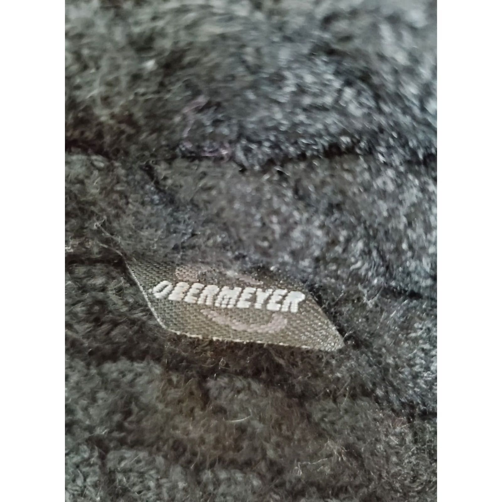 Obermeyer VINTAGE Obermeyer Sweater 1/4 Zip Pullover Wool Blend Women's M Black and White Fair Isle Dear Knit Style Pullover 1/4 Zip Zipper Ski Winter Size M / US 6-8 / IT 42-44 - 7 Thumbnail