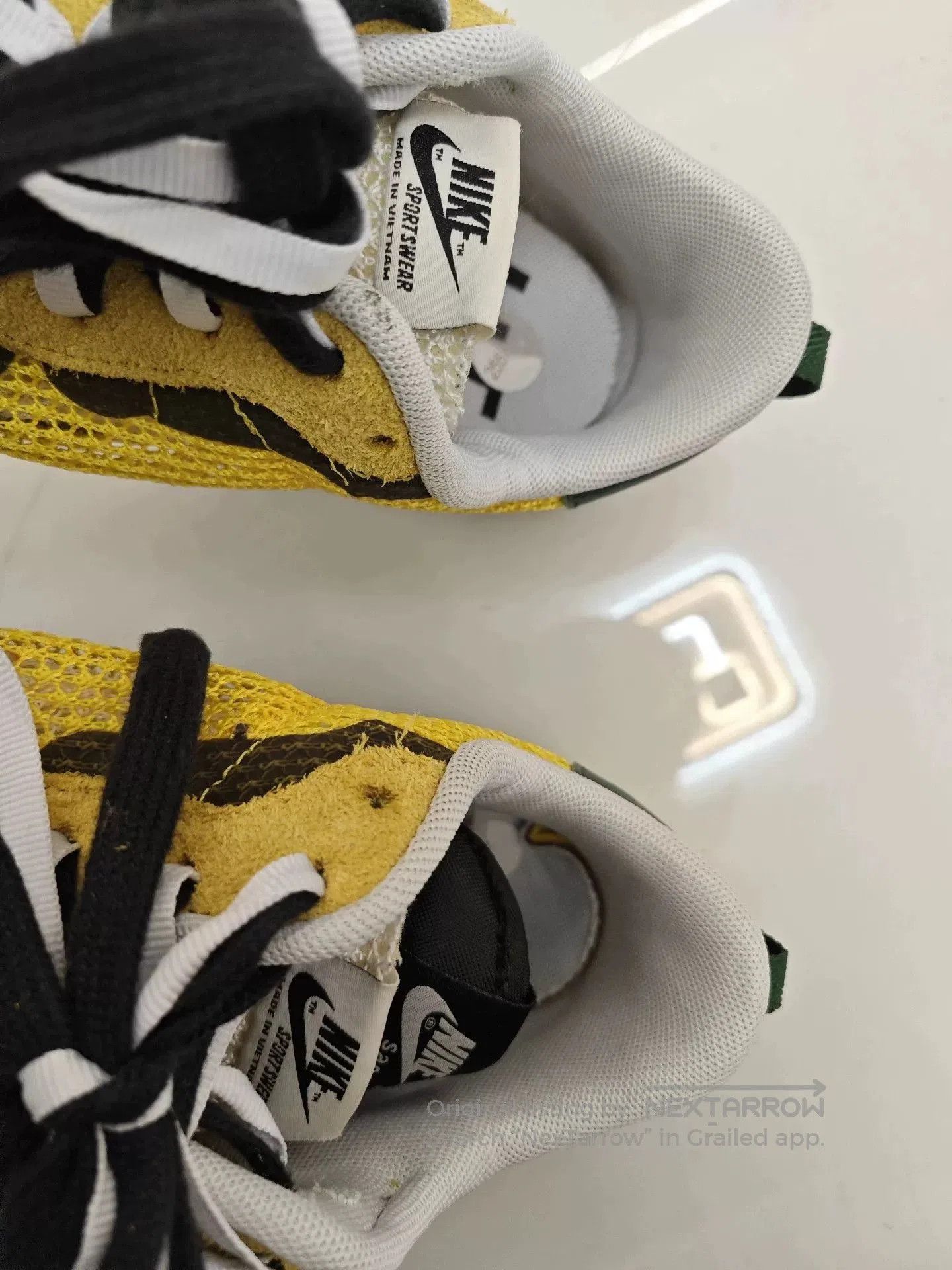Nike Sacai x Nike VaporWaffle Tour Yellow. Size US 7.5 / EU 40-41 - 8 Thumbnail