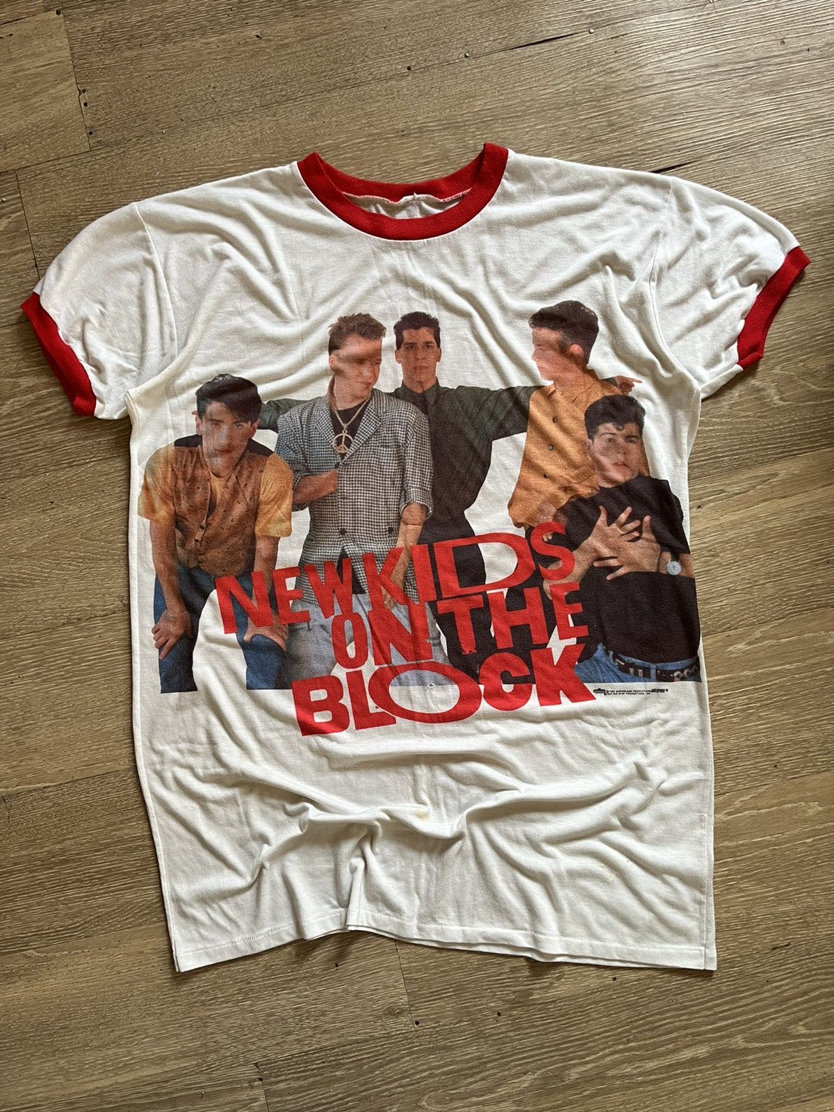 Band Tees × Vintage Vintage New Kids On The Block 90’s Tee Size US XL / EU 56 / 4 - 1 Thumbnail