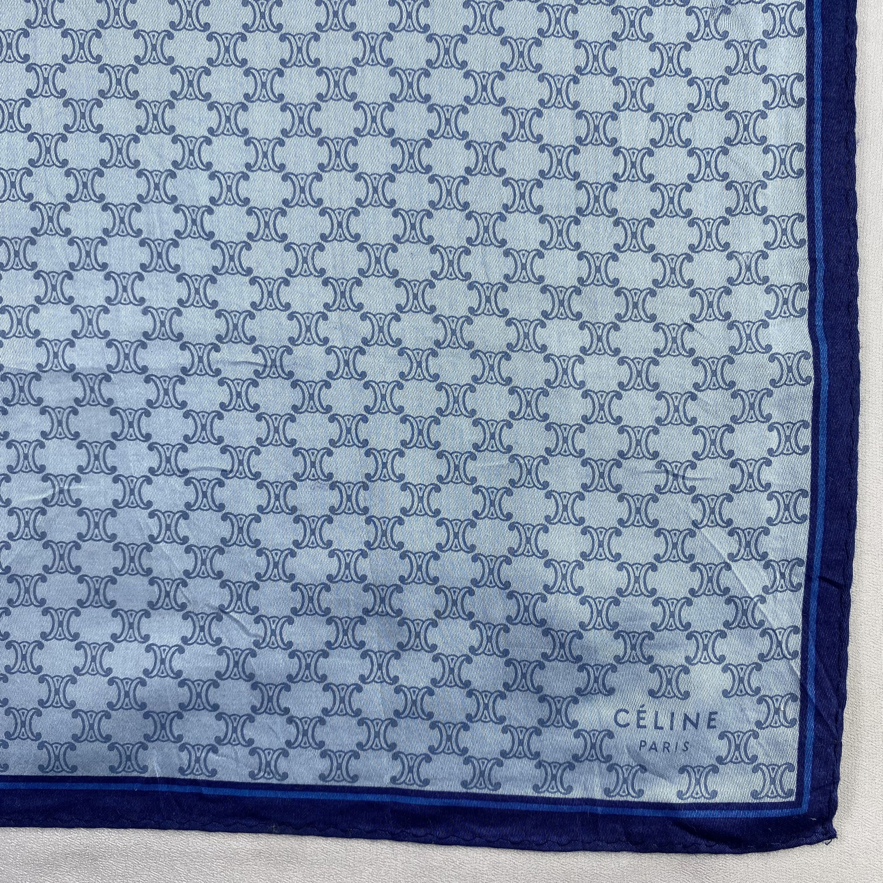 Celine × Vintage Celine Handkerchief / Neckerchief / Bandana-P1262 Size ONE SIZE - 3 Thumbnail