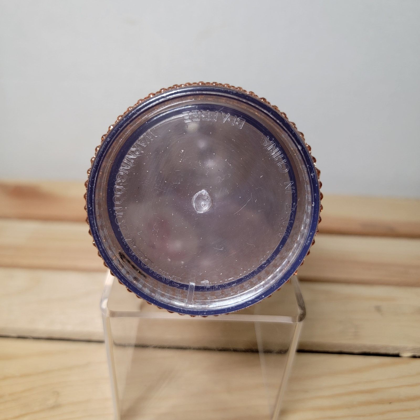 Jennifer Lopez RARE JLO Beauty Gold Bling Tumbler w/ Dome Lid (NO Straw) Size ONE SIZE - 5 Thumbnail