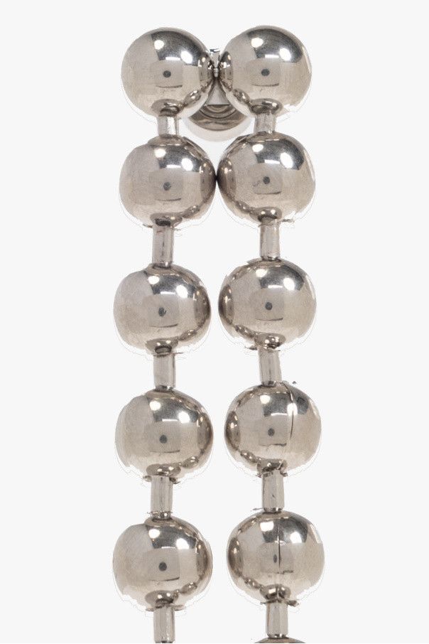 Balenciaga o1bcso1str1024 Size: OS / Skate Pendant Earrings in Silver Size ONE SIZE - 4 Thumbnail