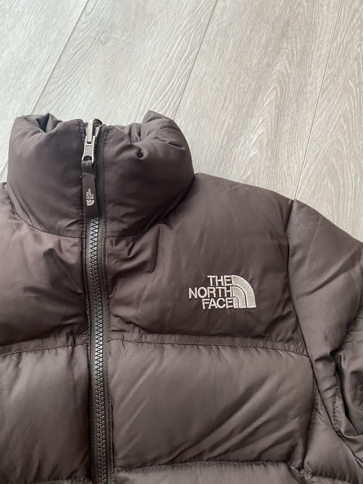 North Face Grey Puffer Jacket Women's North Face Lightweight