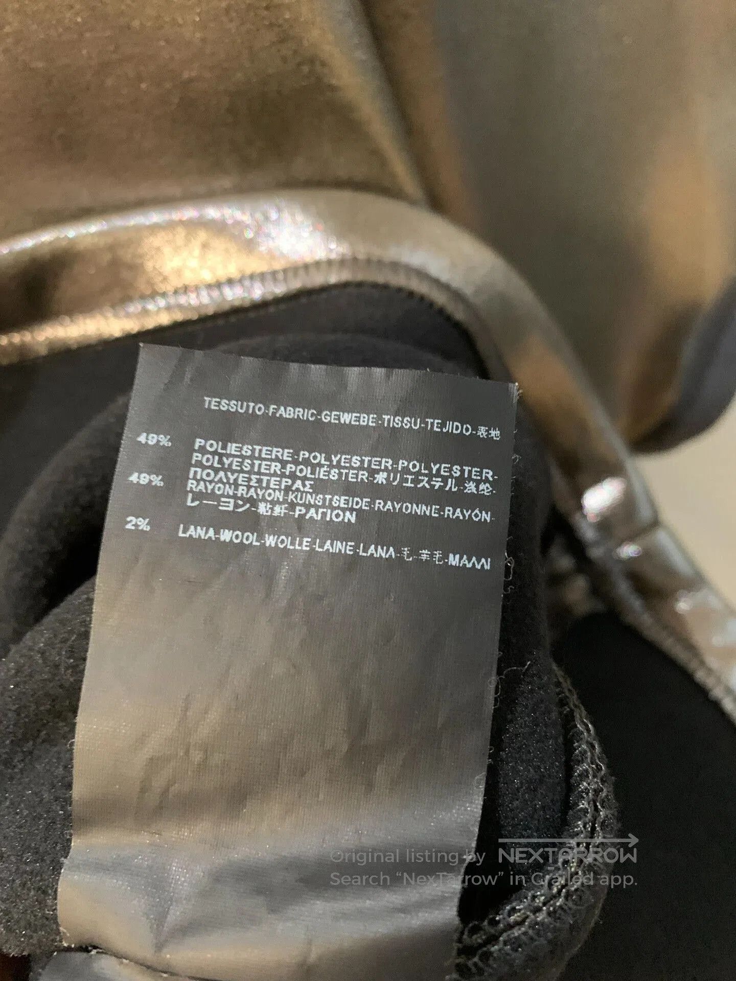 Balenciaga Balenciaga Metallic Short. Size S / US 4 / IT 40 - 4 Thumbnail
