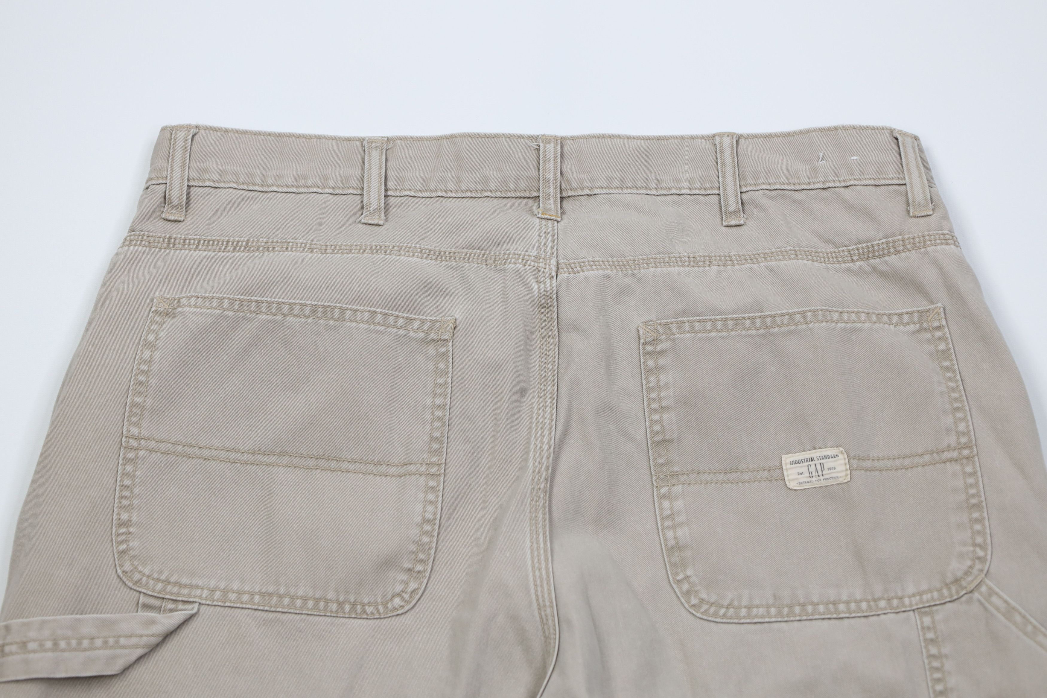 Gap Vintage Y2K Gap Carpenter Wide Leg Pants Cotton Workwear Size US 38 / EU 54 - 11 Thumbnail
