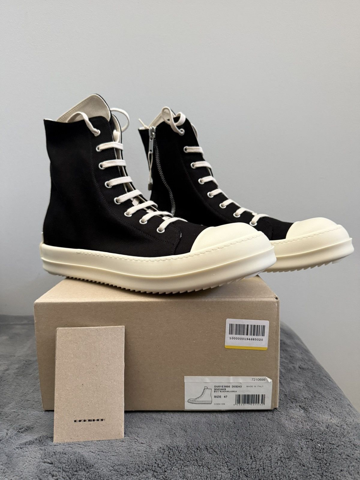 Rick Owens × Rick Owens Drkshdw ? NEW SS23 Rick Owens Ramones 