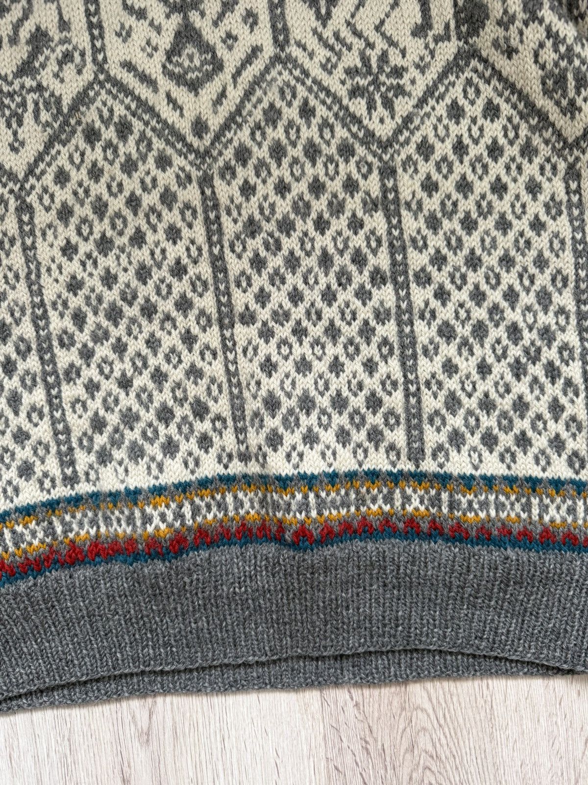 Dale Of Norway Dale Garn Wool Fair Isle Ski Sweater Oversize L 1990s Size US L / EU 52-54 / 3 - 6 Thumbnail