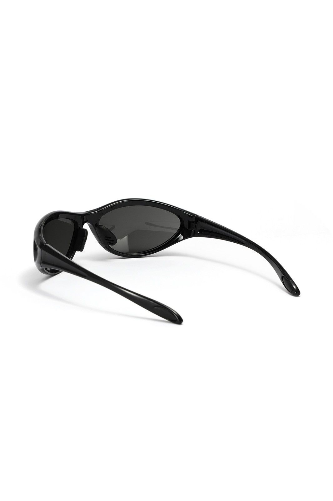 Japanese Brand Vtg Y2k Avant Garde Futuristic Sunglasses Black Unisex OS Size ONE SIZE - 3 Thumbnail